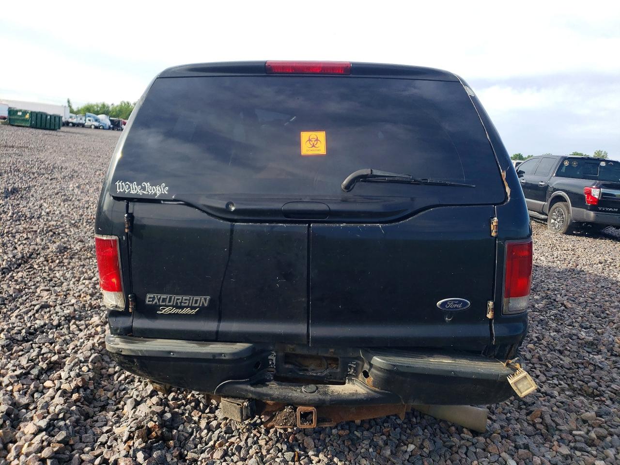 2004 Ford Excursion Limited Black vin: 1FMNU43S74EB31655