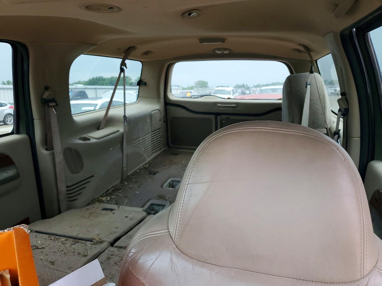 2001 Ford Excursion Limited Green vin: 1FMNU43S91EC12717