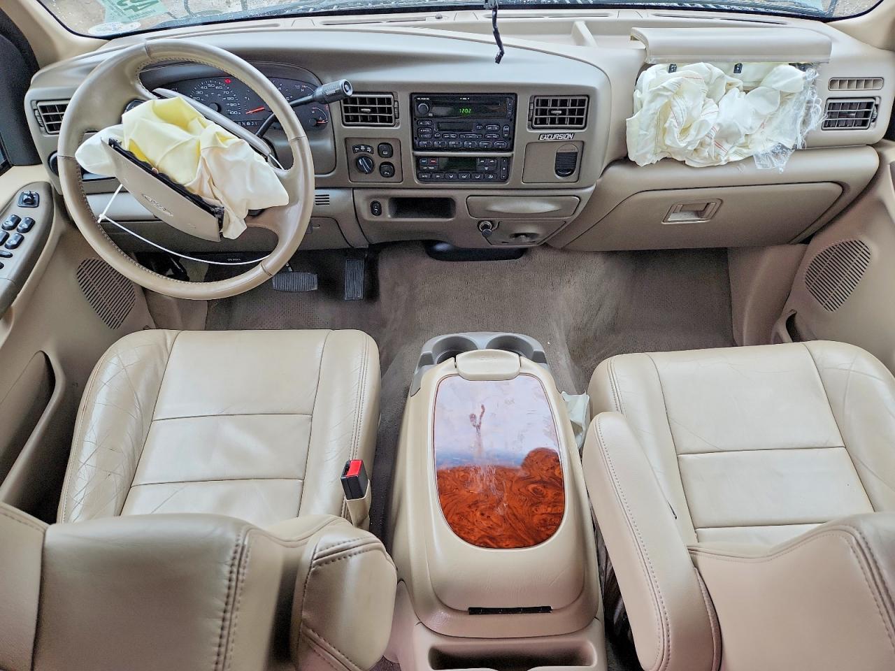 2002 Ford Excursion Limited Зеленый vin: 1FMNU43S92EC62227