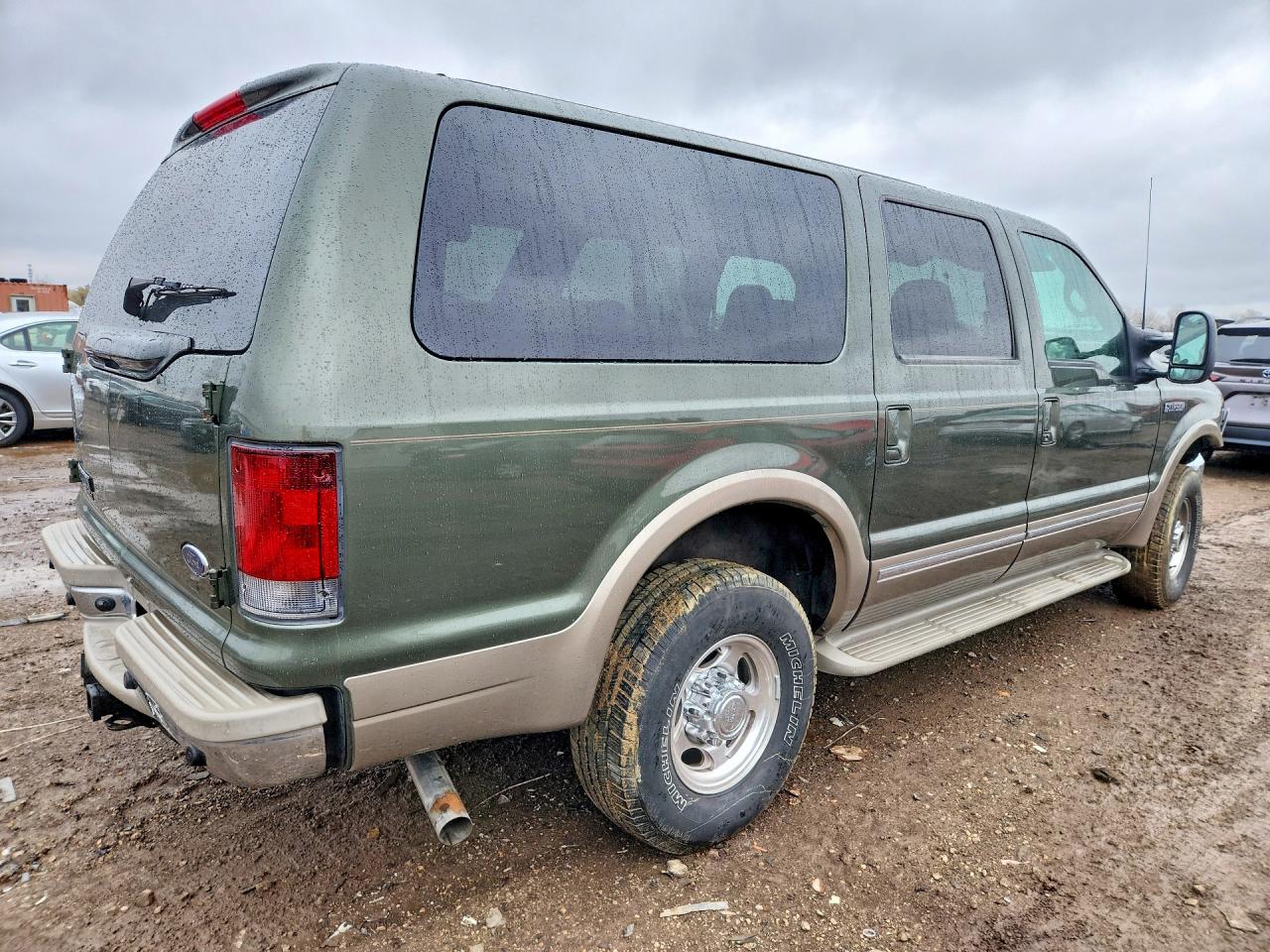 2002 Ford Excursion Limited Зеленый vin: 1FMNU43S92EC62227
