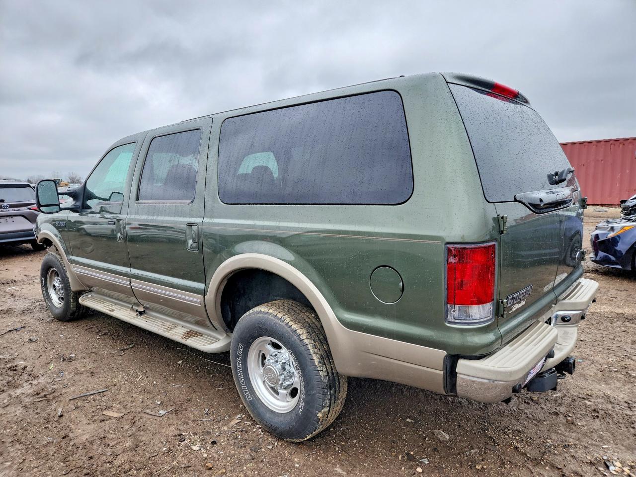 2002 Ford Excursion Limited Зеленый vin: 1FMNU43S92EC62227