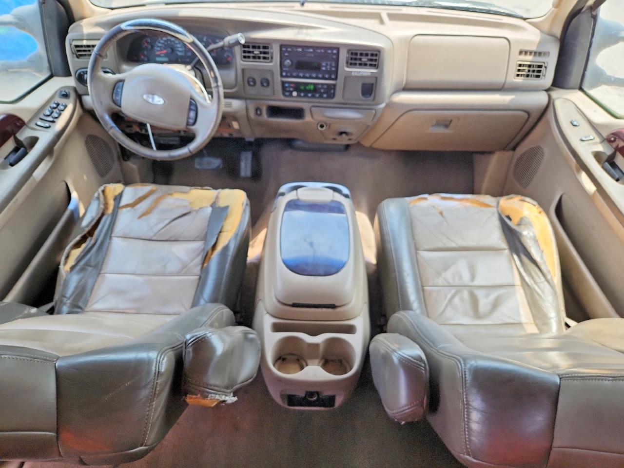 2003 Ford Excursion Eddie Bauer Белый vin: 1FMNU44F23EA80999