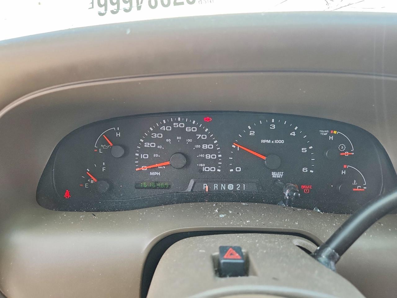2003 Ford Excursion Eddie Bauer White vin: 1FMNU44L63EA80199