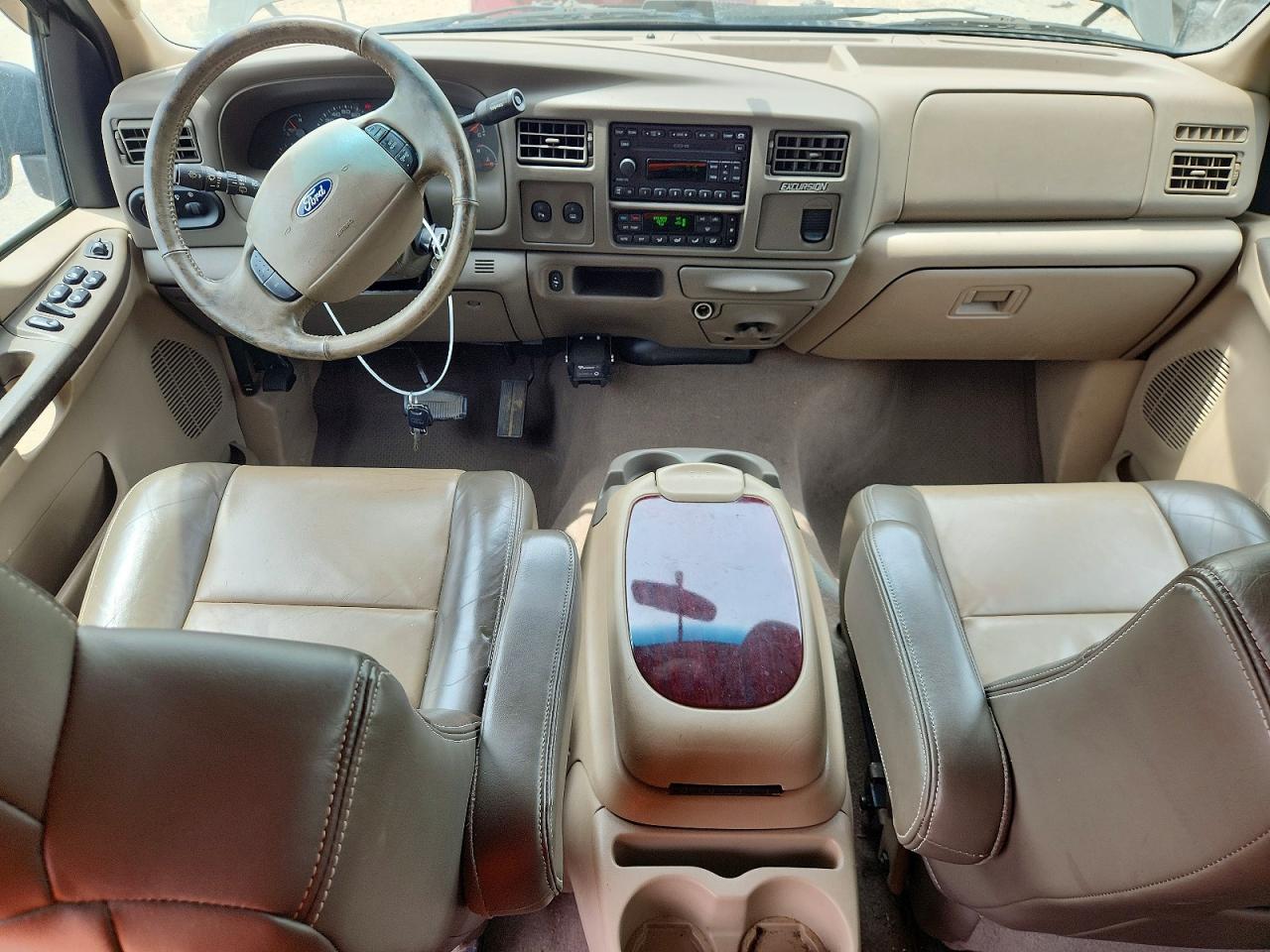 2003 Ford Excursion Eddie Bauer Green vin: 1FMNU44P53EB44901