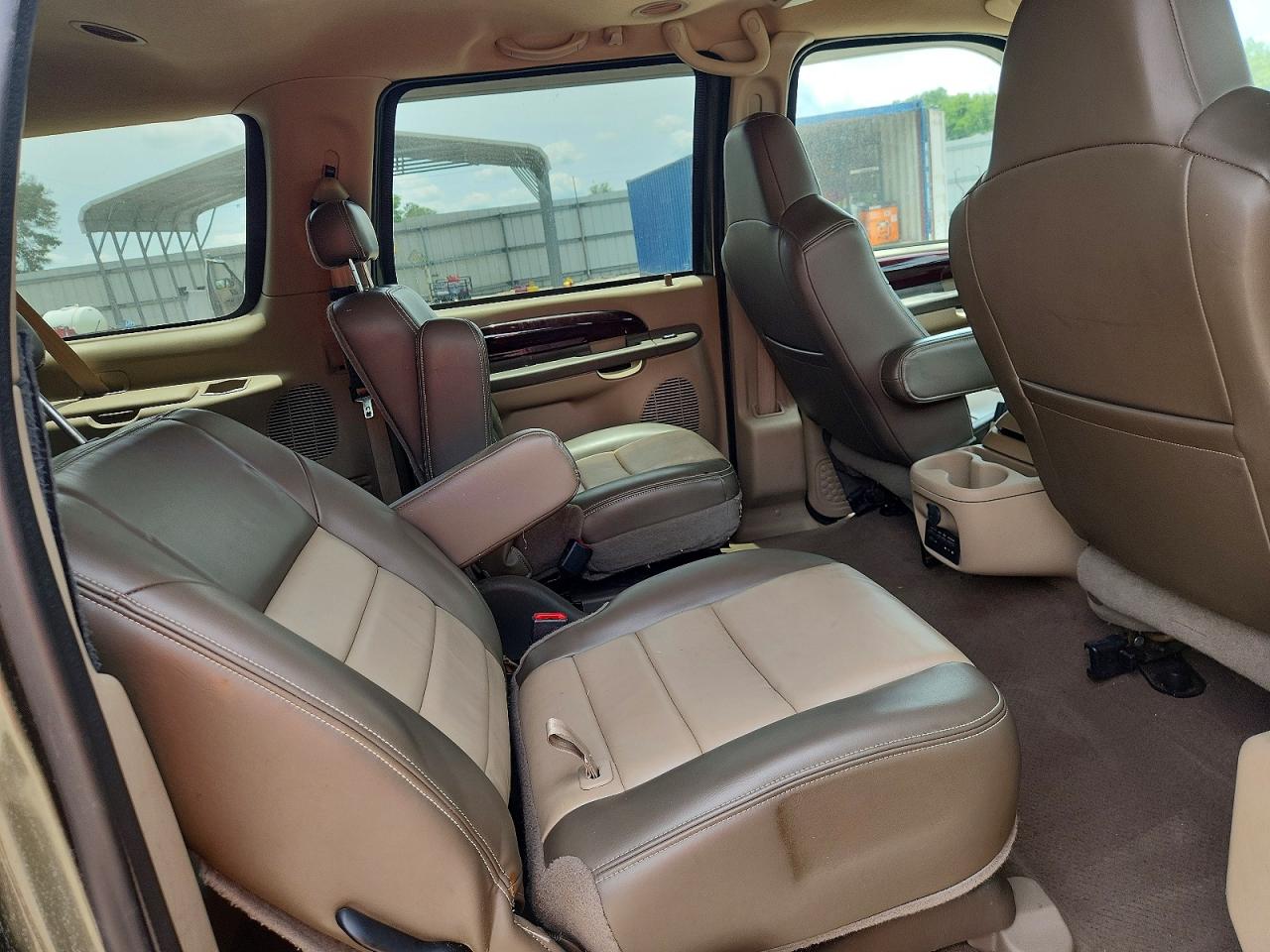 2003 Ford Excursion Eddie Bauer Green vin: 1FMNU44P53EB44901