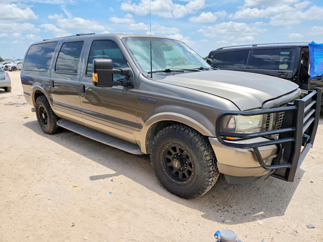 2003 Ford Excursion Eddie Bauer Gold vin: 1FMNU44P73ED31895