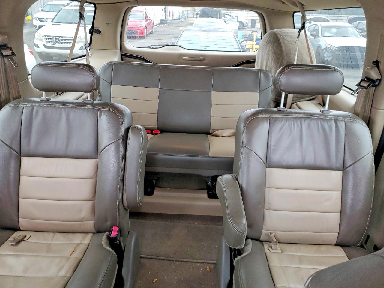 2004 Ford Excursion Eddie Bauer White vin: 1FMNU44PX4EA06711