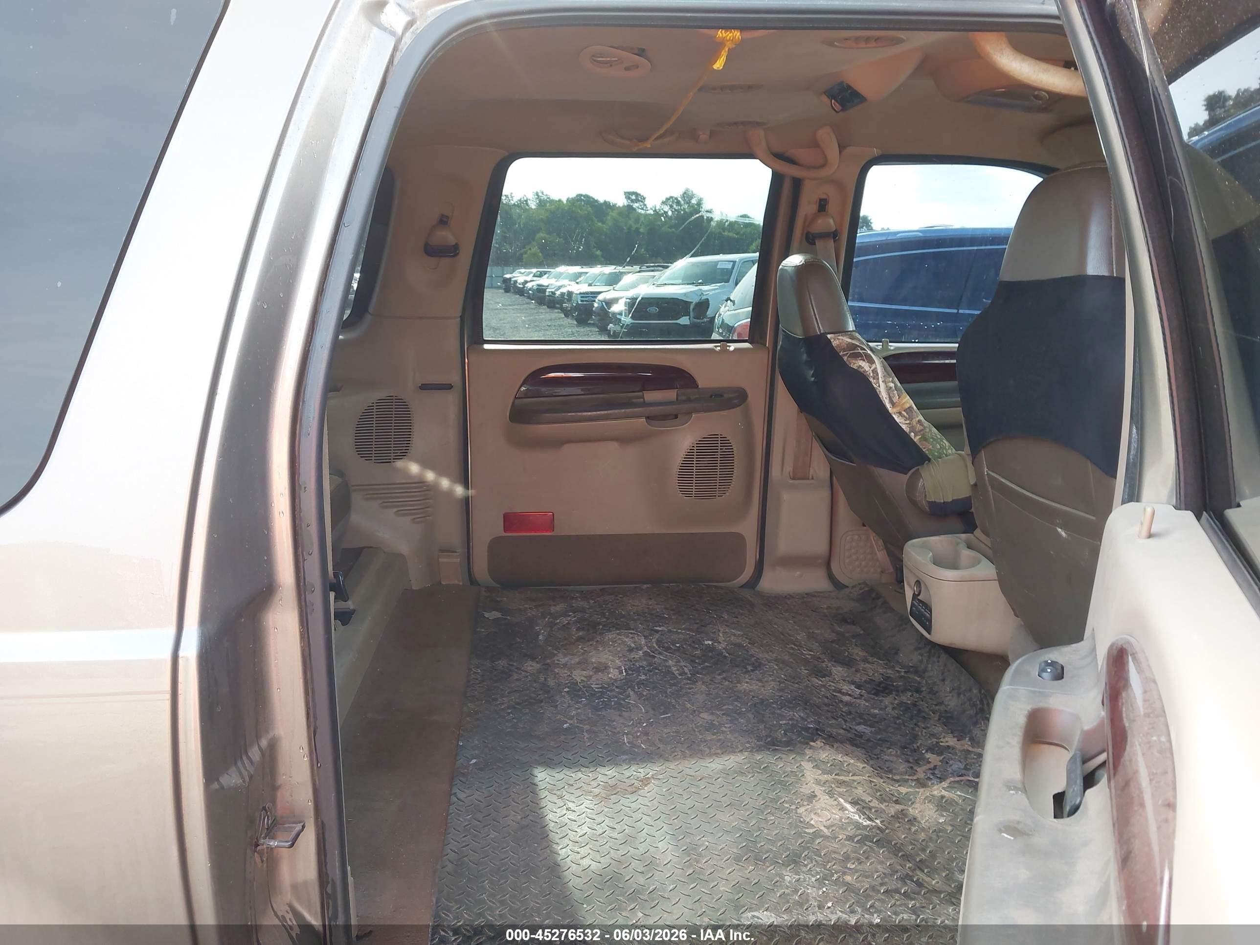 2003 Ford Excursion Eddie Bauer Gray vin: 1FMNU44S73EC54336