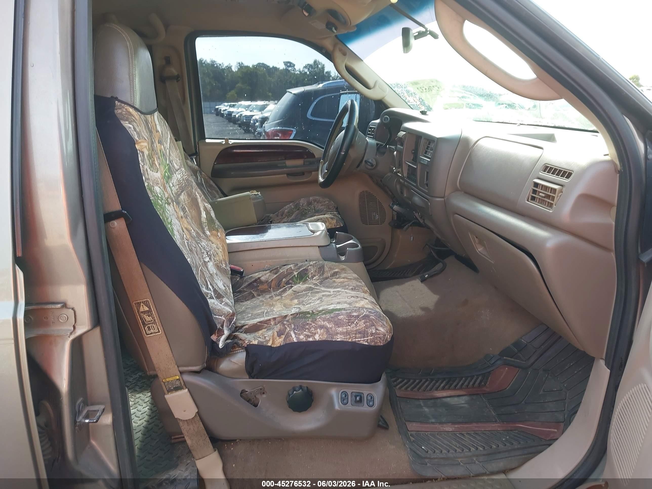2003 Ford Excursion Eddie Bauer Gray vin: 1FMNU44S73EC54336
