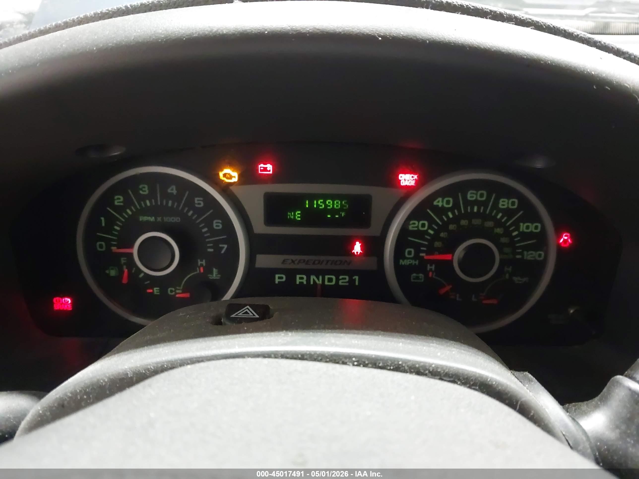 2005 Ford Expedition Xls Blue vin: 1FMPU14515LA07314