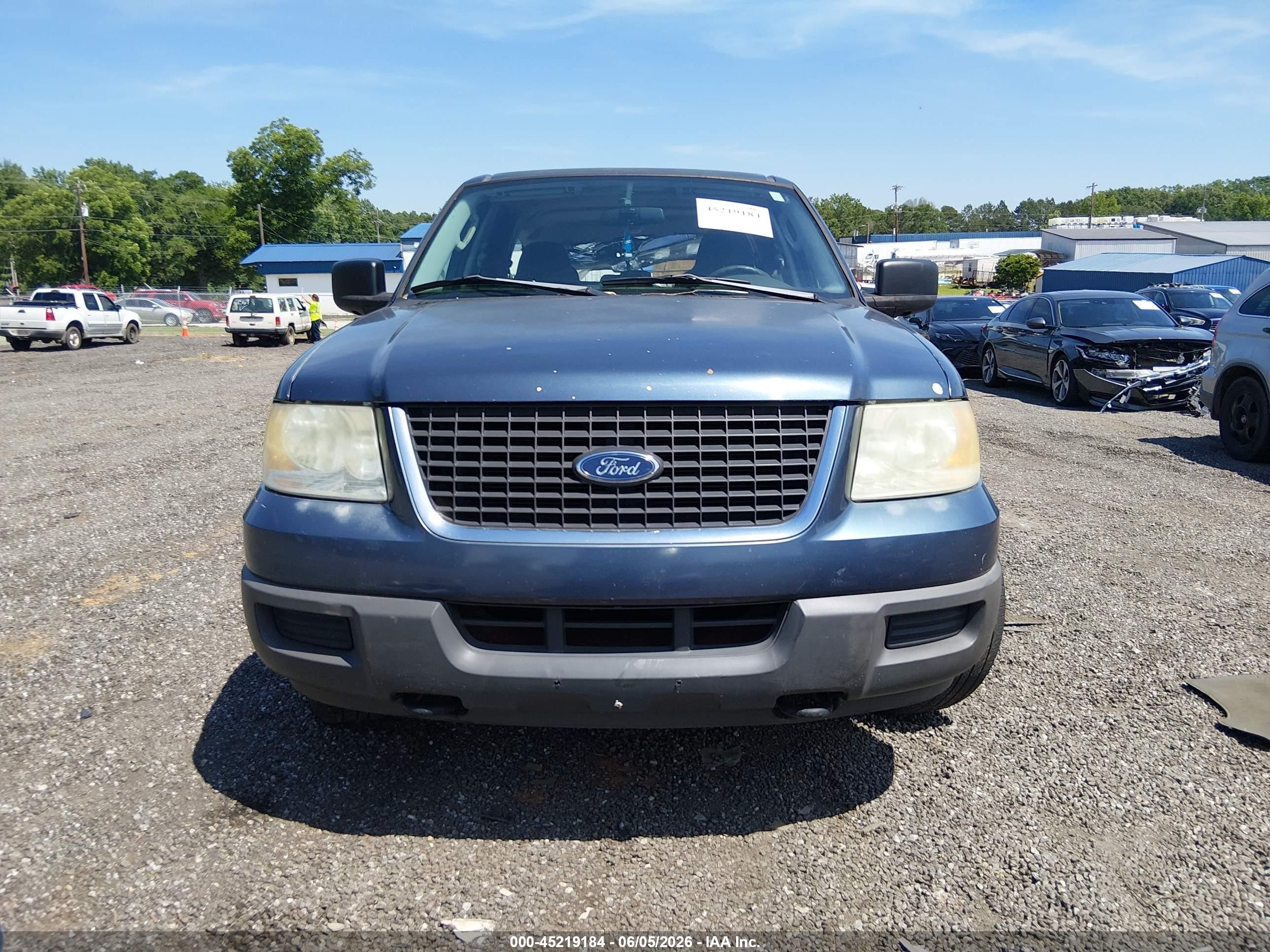 2004 Ford Expedition Xls Blue vin: 1FMPU14W94LB79792
