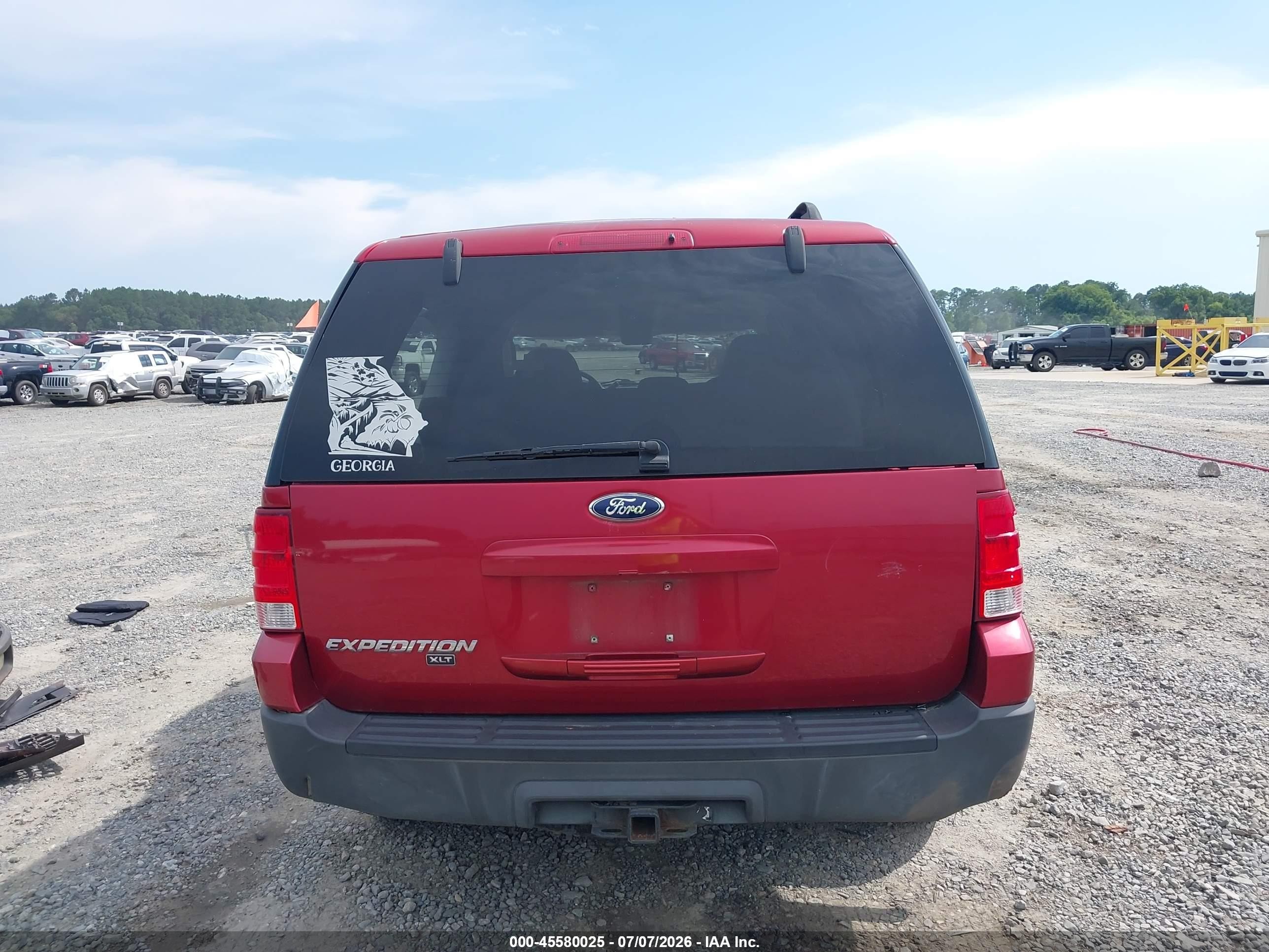 2005 Ford Expedition Xlt Темно-бордовый vin: 1FMPU15535LA07331