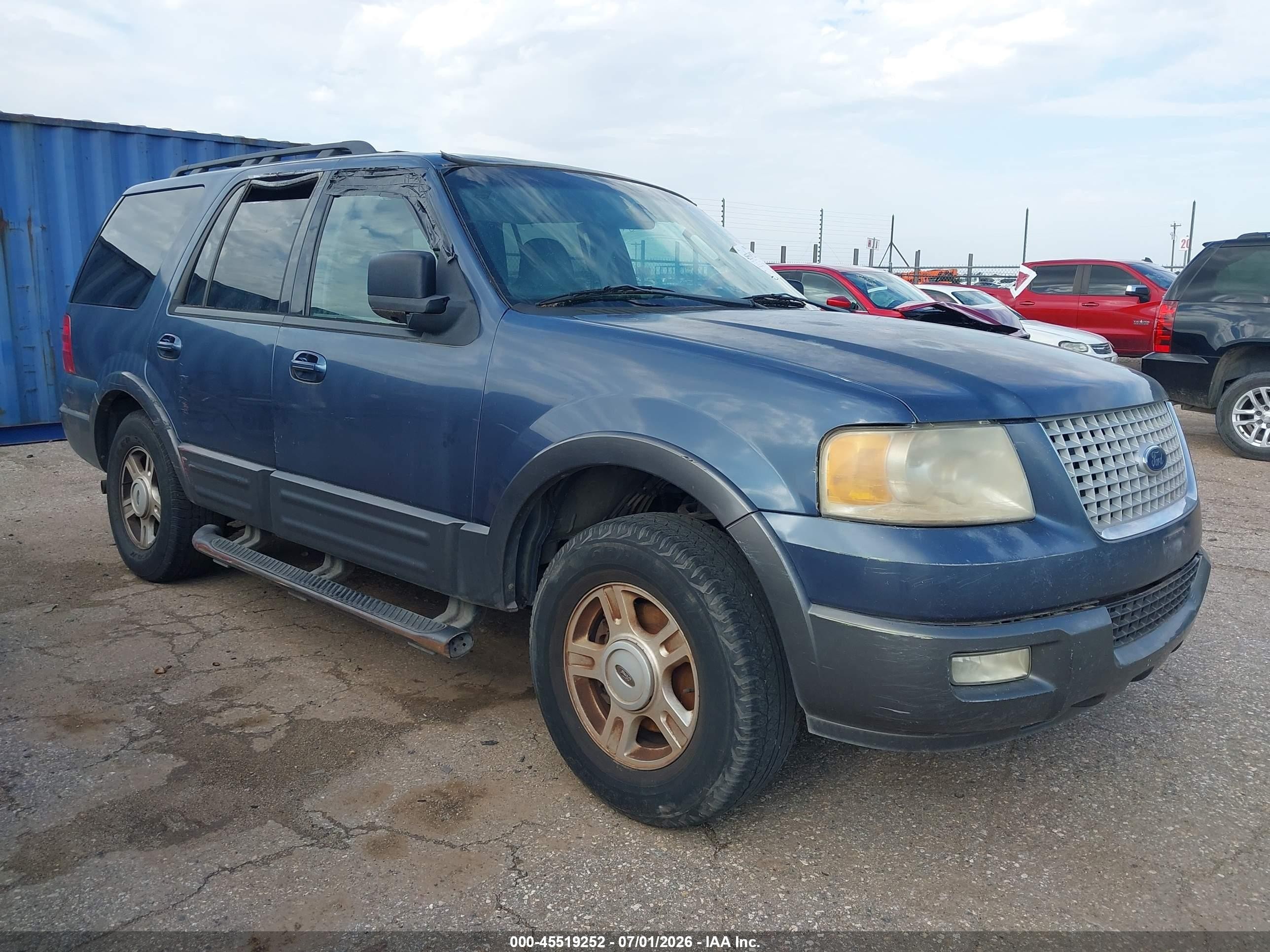 2005 Ford Expedition Xlt Blue vin: 1FMPU15565LA56748