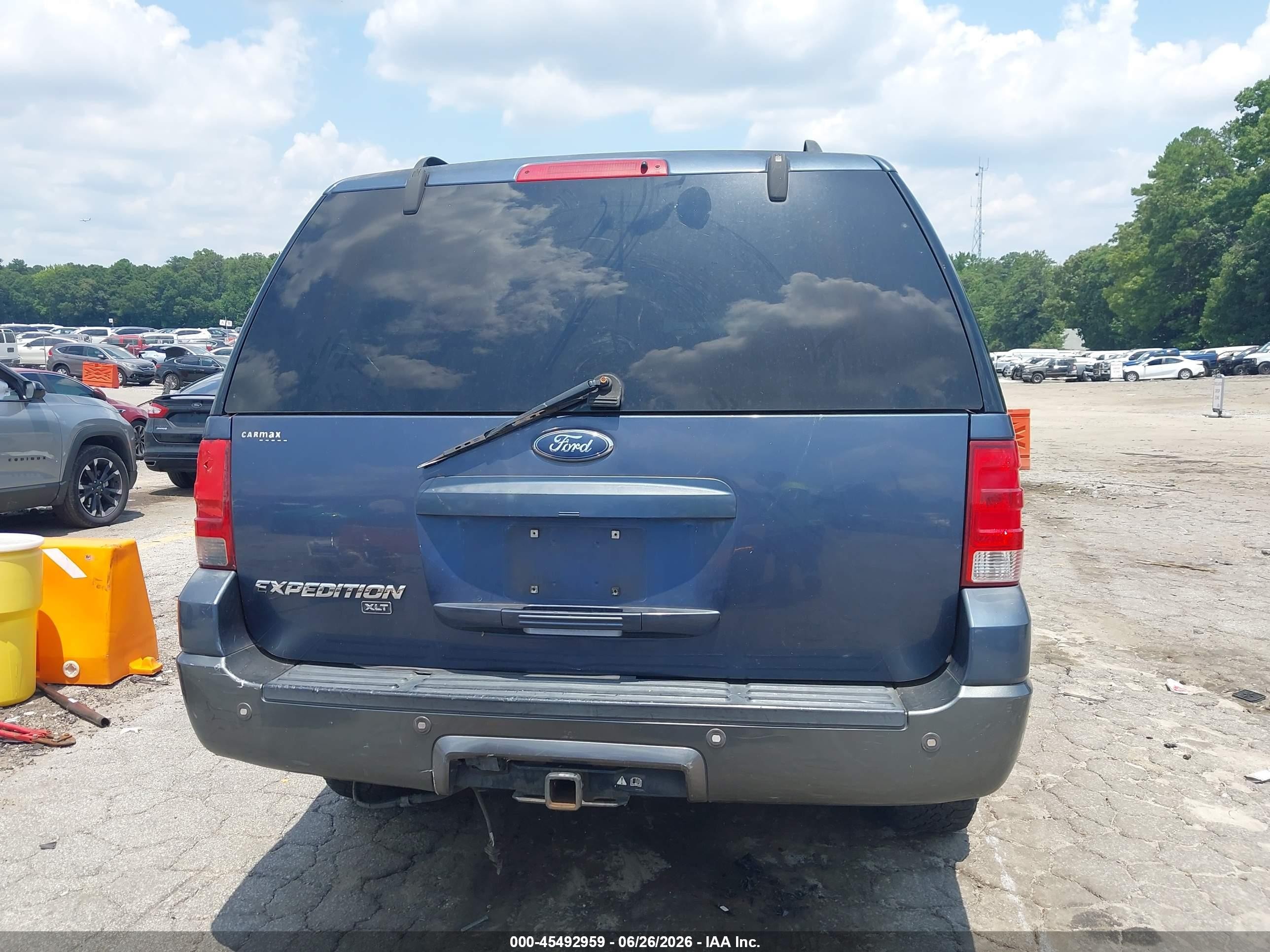 2006 Ford Expedition Xlt/xlt Sport Light Blue vin: 1FMPU15566LA91999