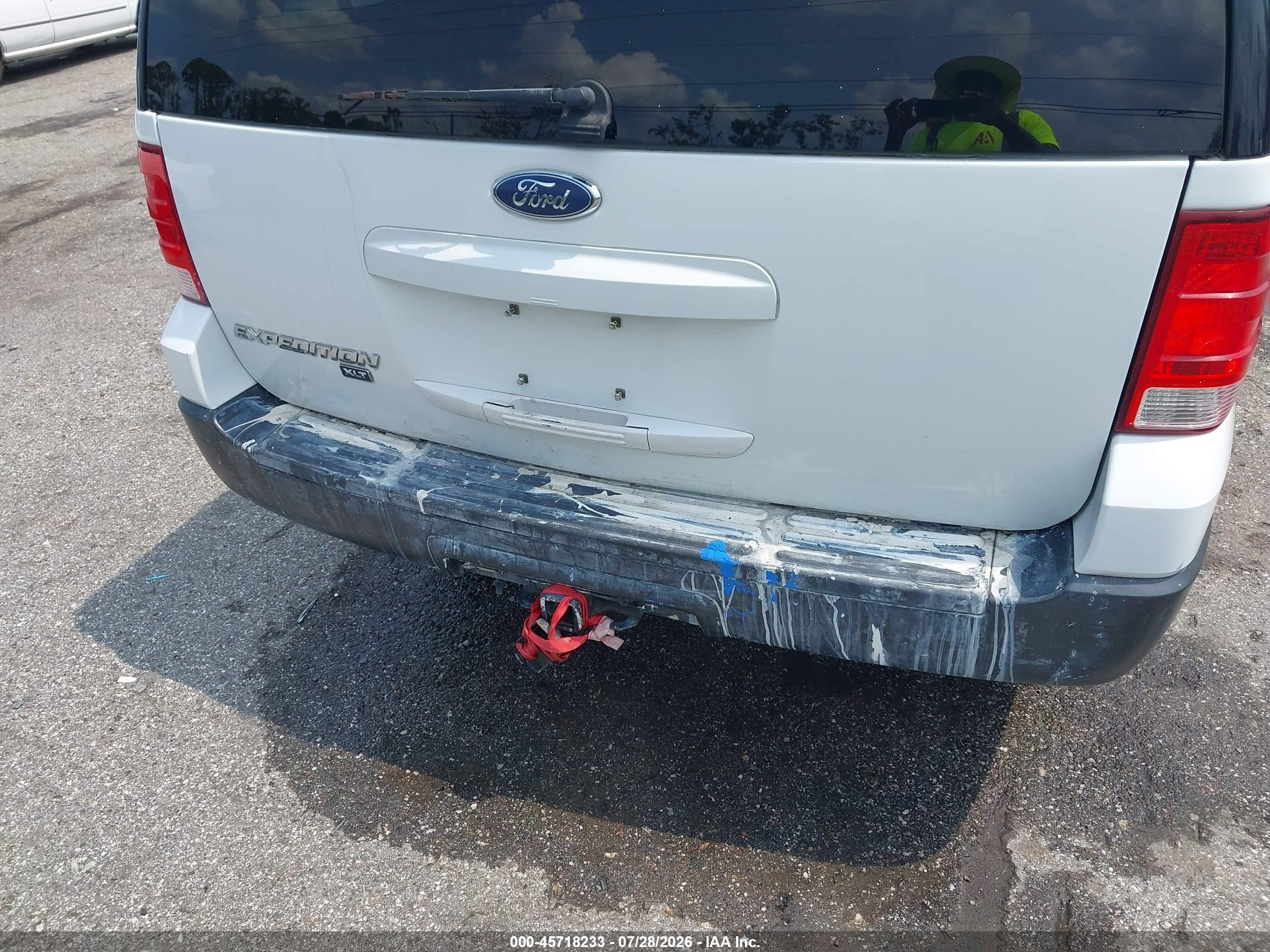 2006 Ford Expedition Xlt/xlt Sport Белый vin: 1FMPU155X6LA38934