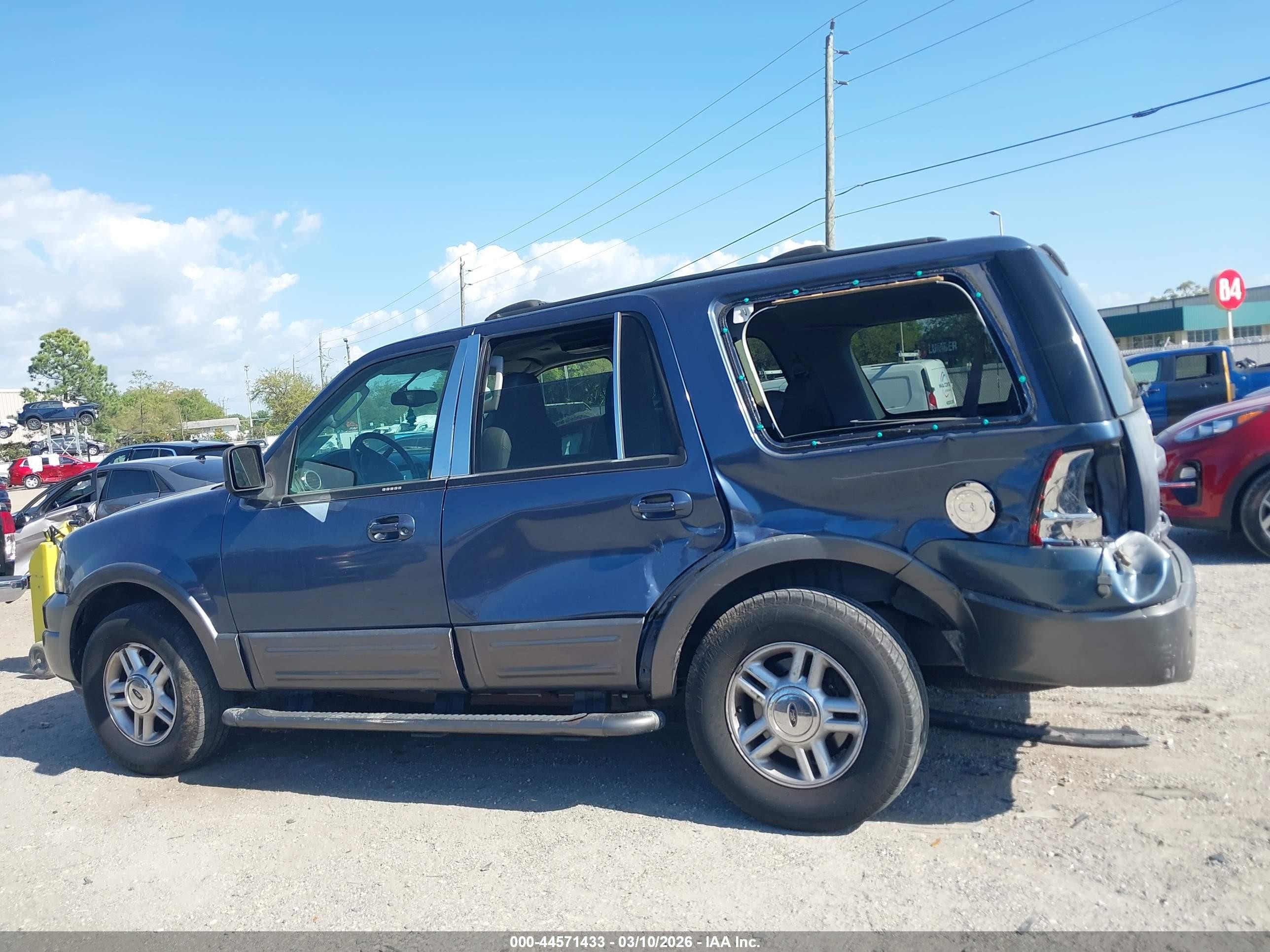 2004 Ford Expedition Xlt Blue vin: 1FMPU15L54LA09868