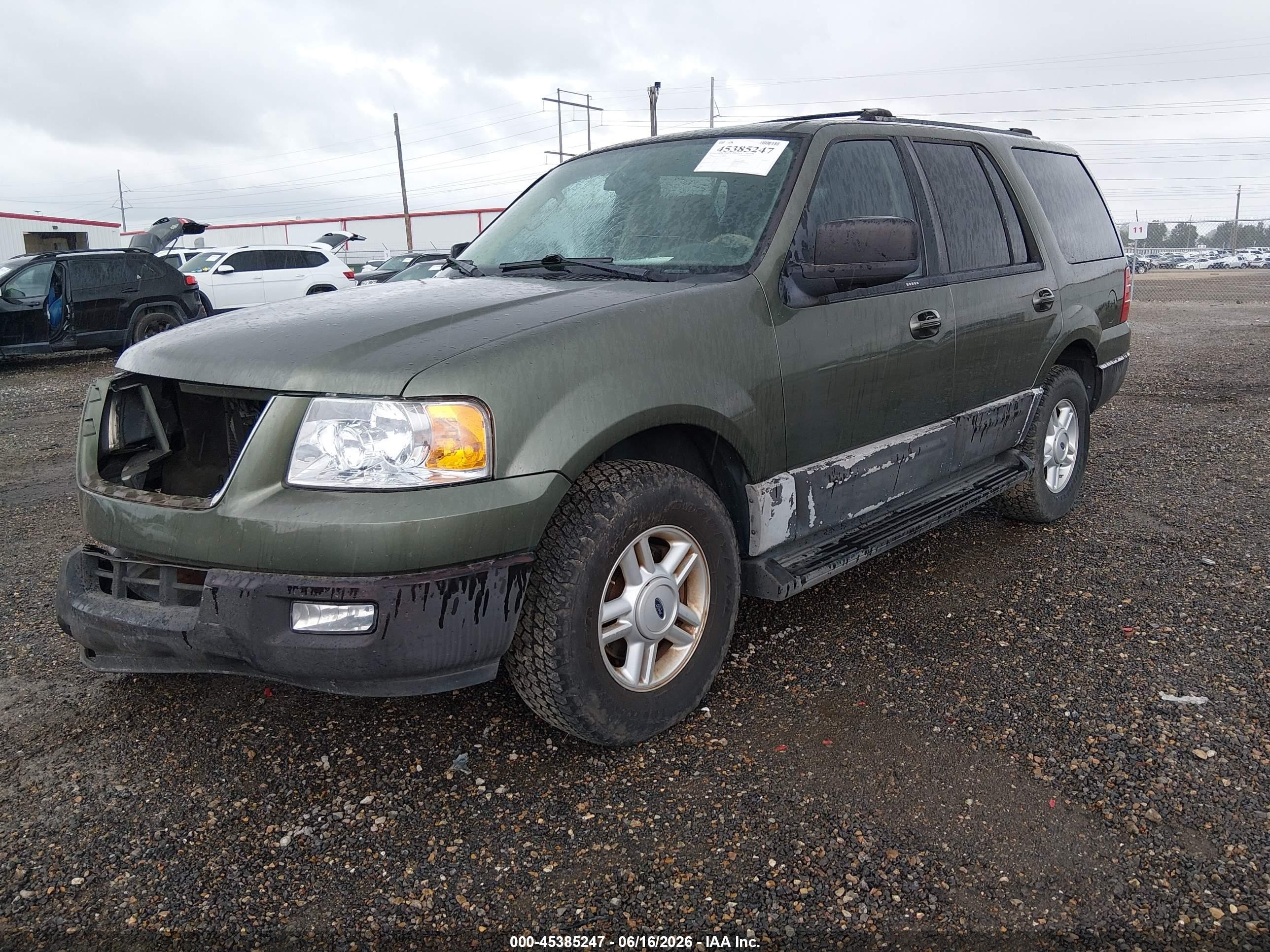 2004 Ford Expedition Xlt Green vin: 1FMPU15L54LA82268