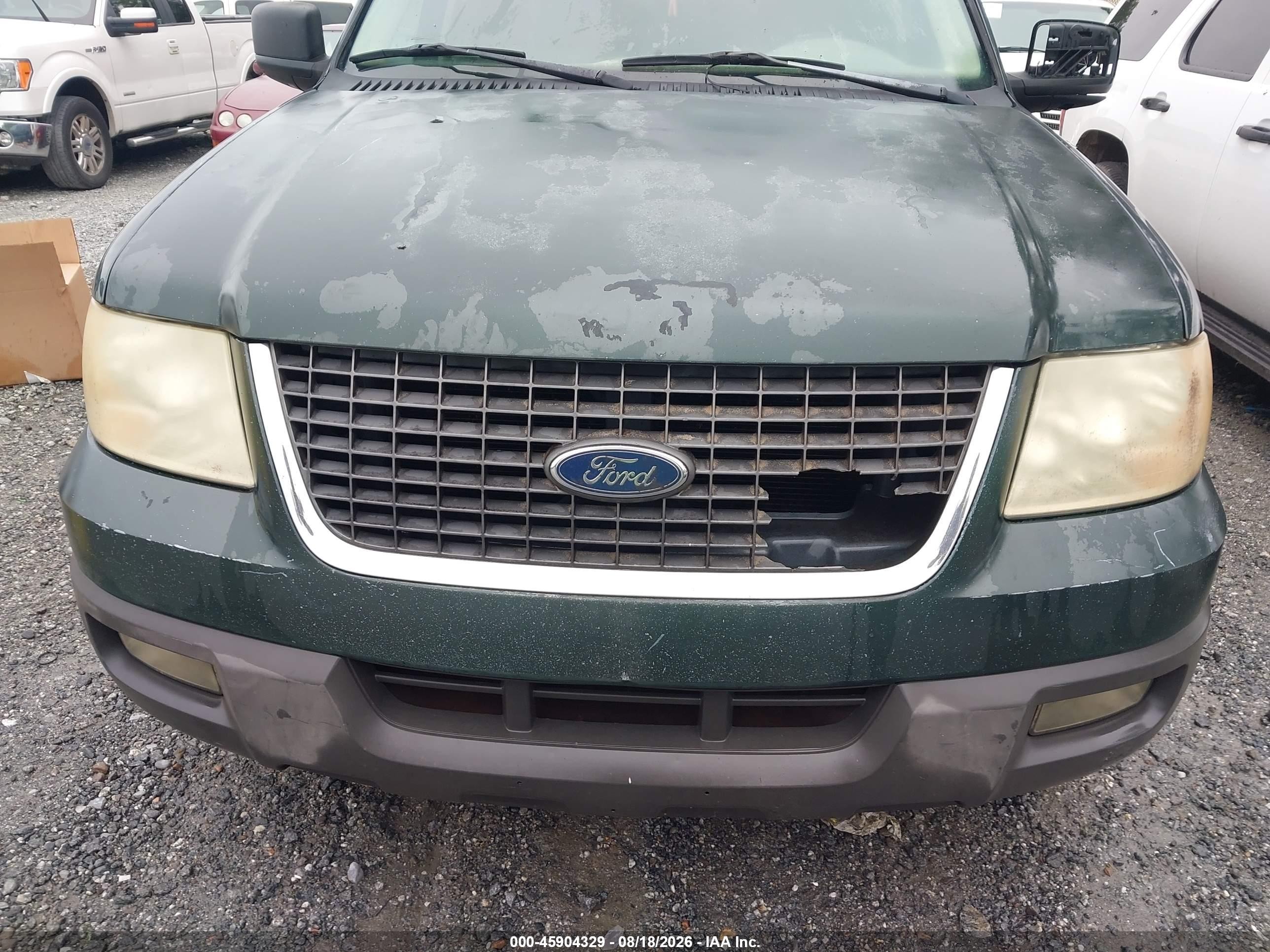 2004 Ford Expedition Xlt Green vin: 1FMPU15L64LB19456
