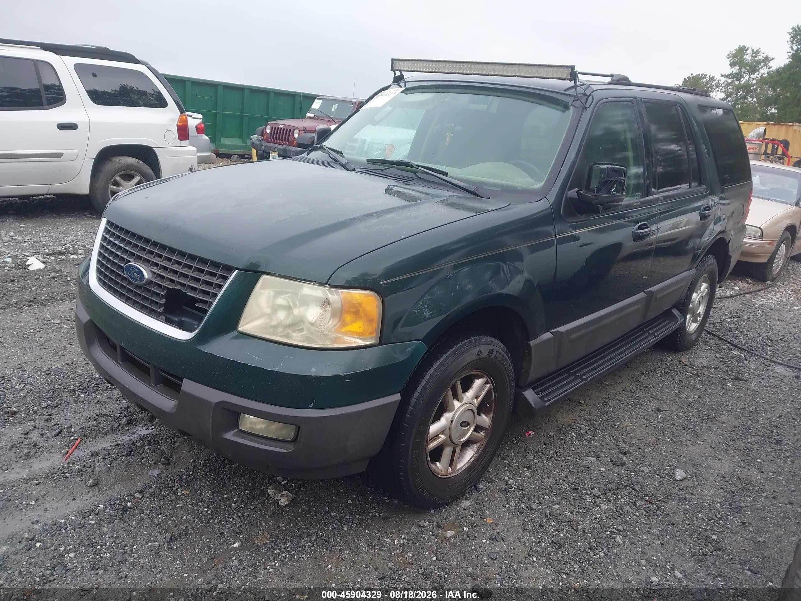 2004 Ford Expedition Xlt Green vin: 1FMPU15L64LB19456