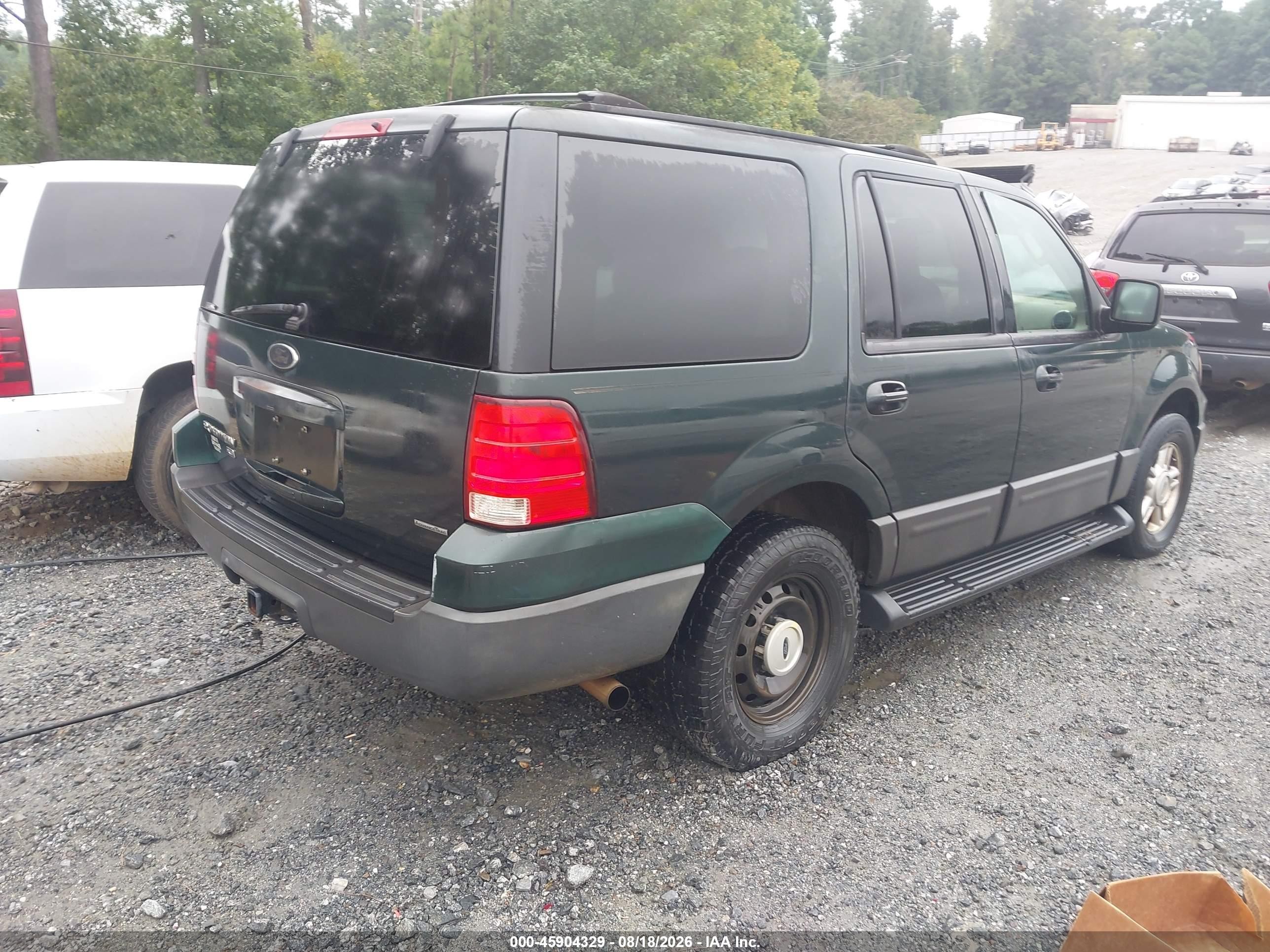 2004 Ford Expedition Xlt Green vin: 1FMPU15L64LB19456
