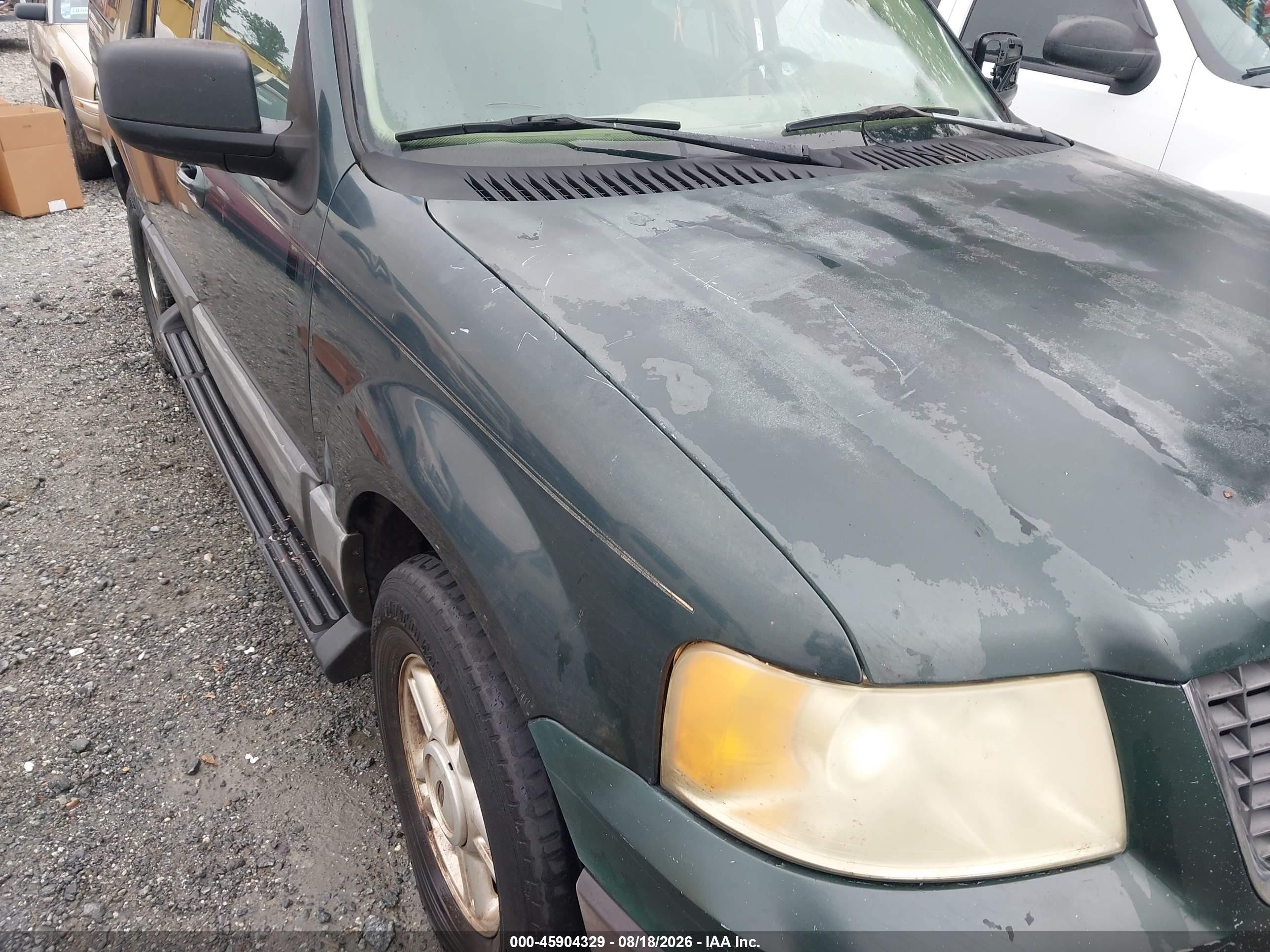 2004 Ford Expedition Xlt Green vin: 1FMPU15L64LB19456