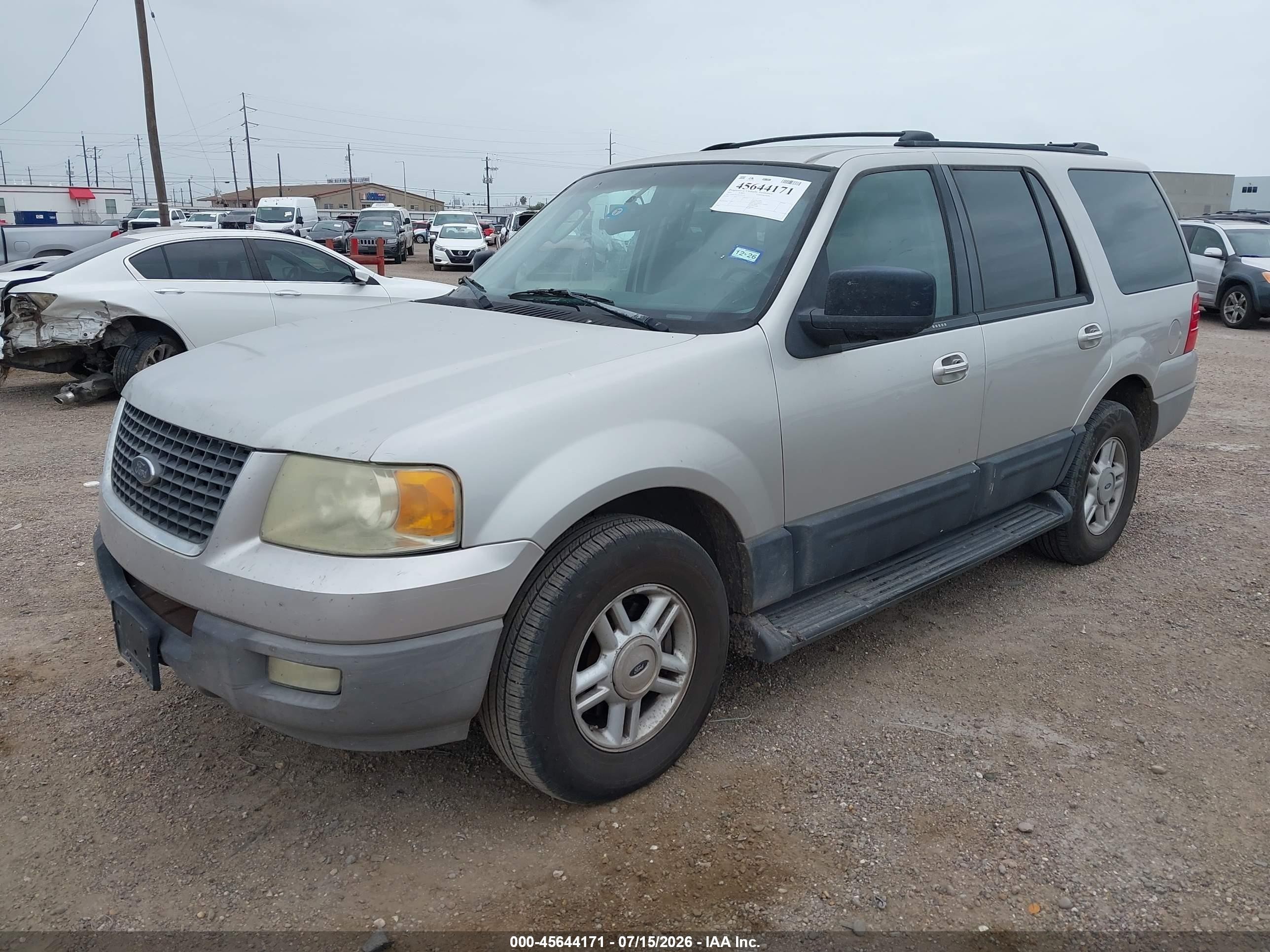 2003 Ford Expedition Xlt Gray vin: 1FMPU15L83LB92116