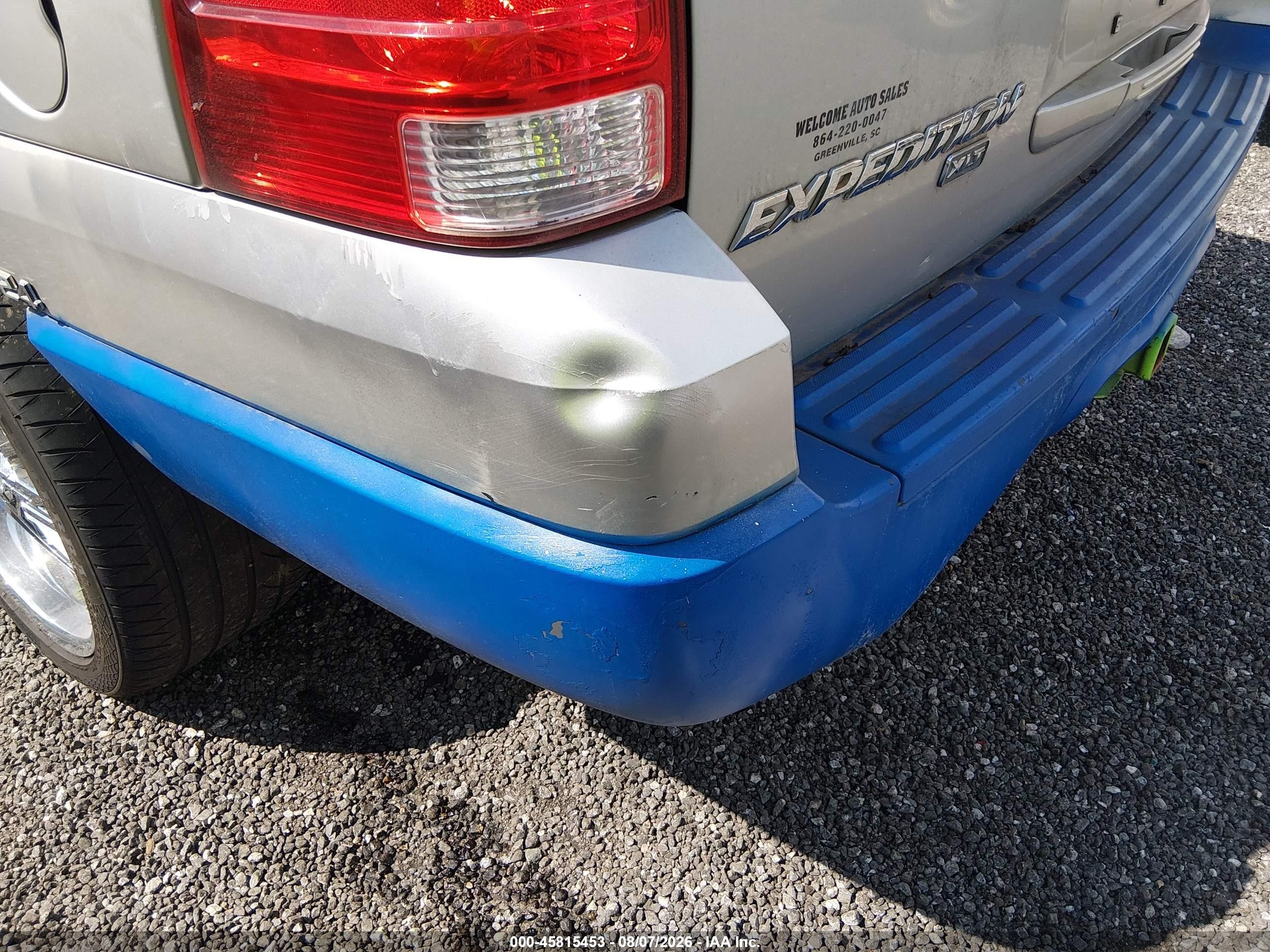 2005 Ford Expedition Nbx/xlt Silver vin: 1FMPU16515LB08799