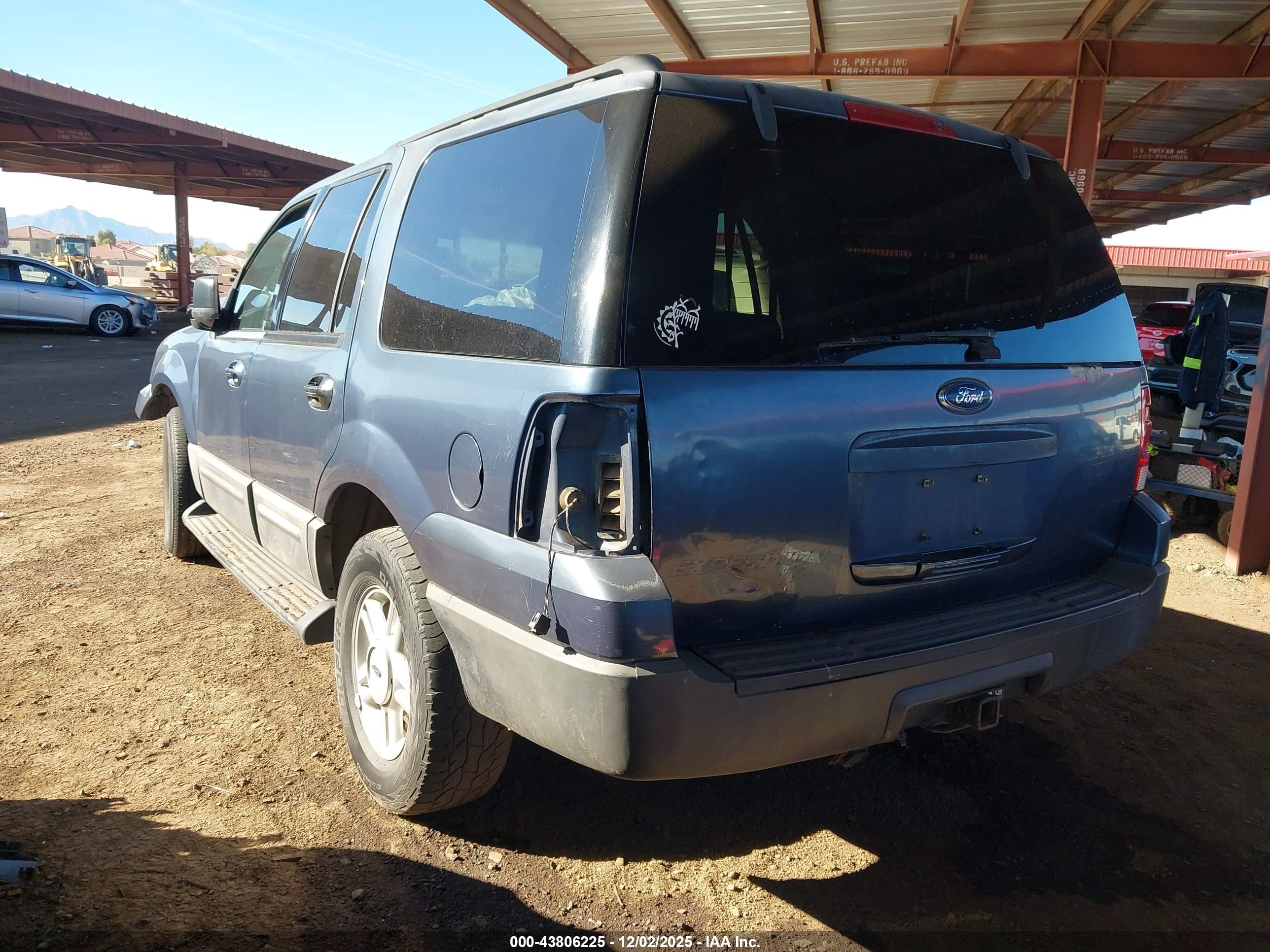 2005 Ford Expedition Nbx/xlt Blue vin: 1FMPU16555LB12631