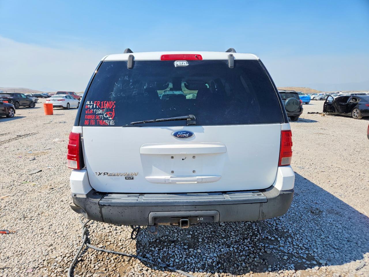 2006 Ford Expedition Xlt White vin: 1FMPU16556LA59009