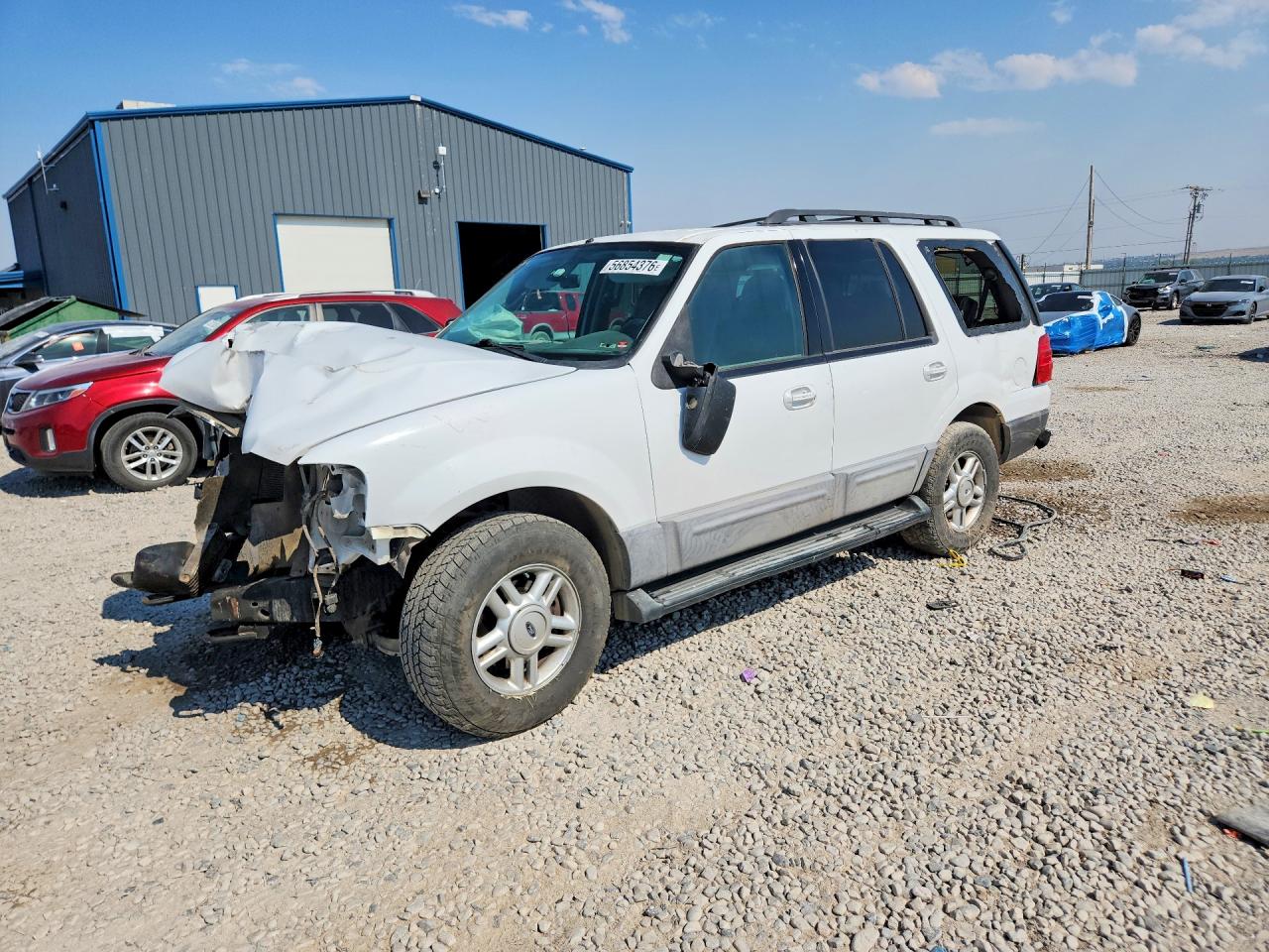 2006 Ford Expedition Xlt White vin: 1FMPU16556LA59009