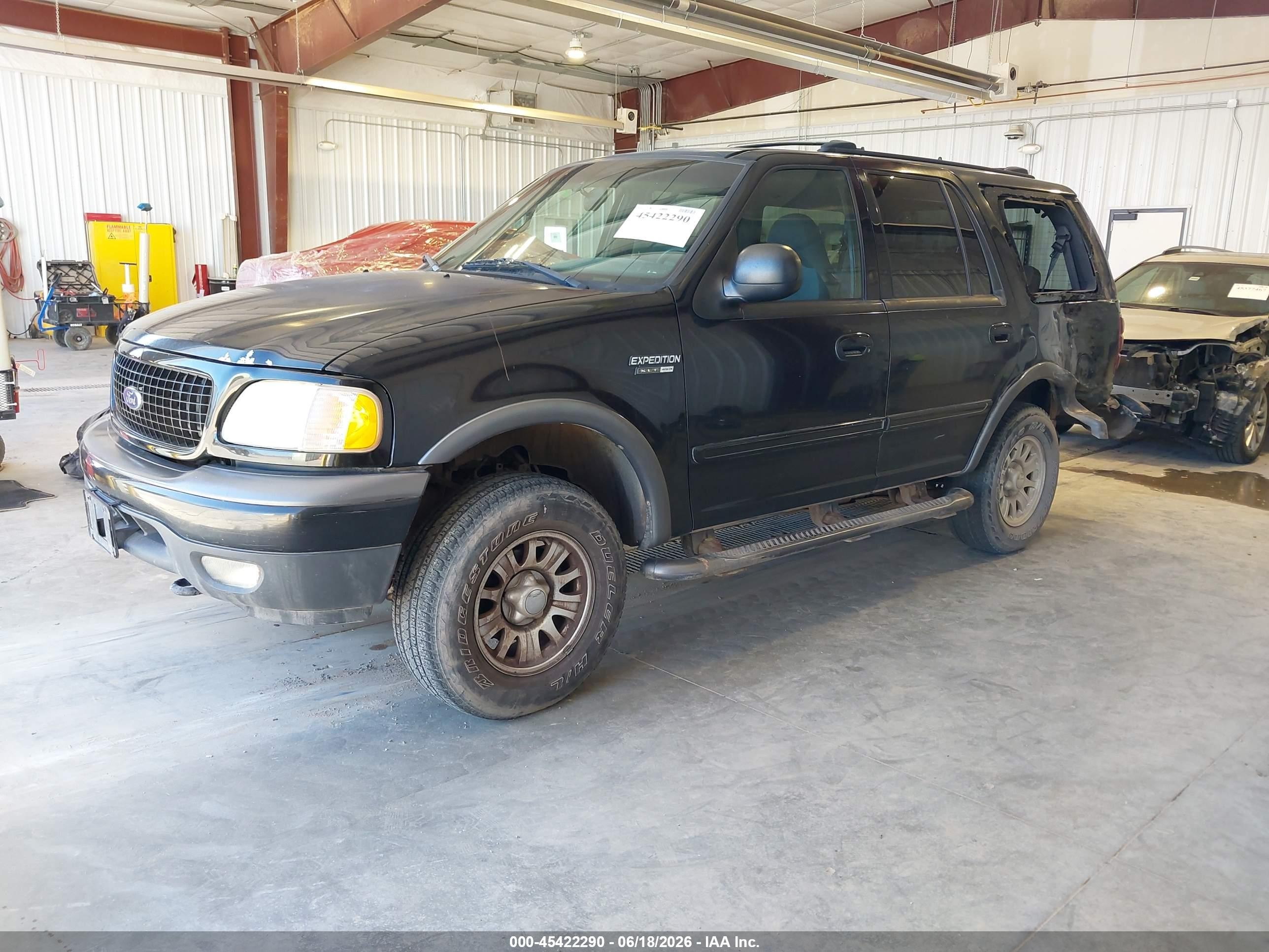 2001 Ford Expedition Xlt Dark Blue vin: 1FMPU16L31LB02785