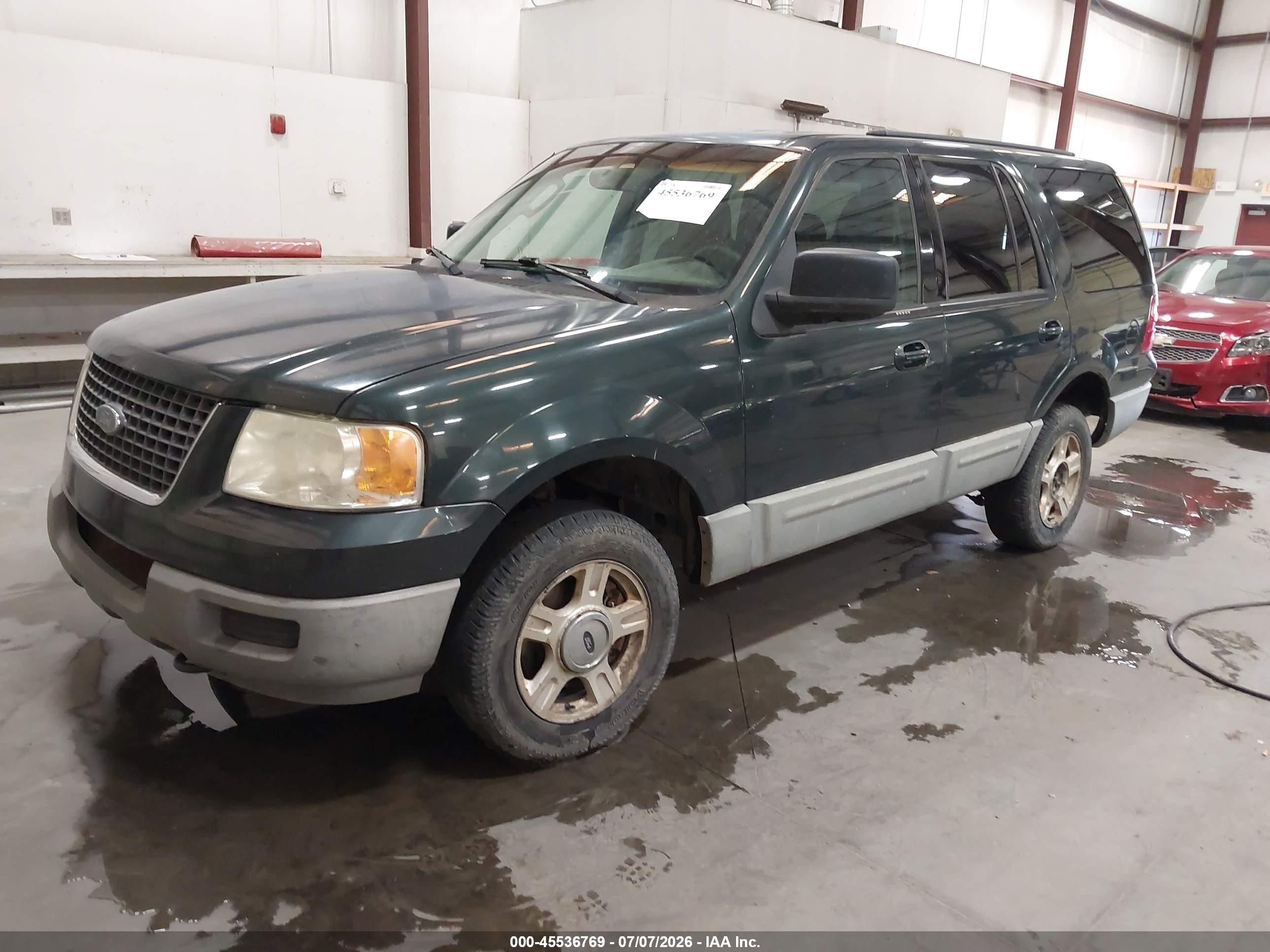 2003 Ford Expedition Xlt Green vin: 1FMPU16L43LC29483