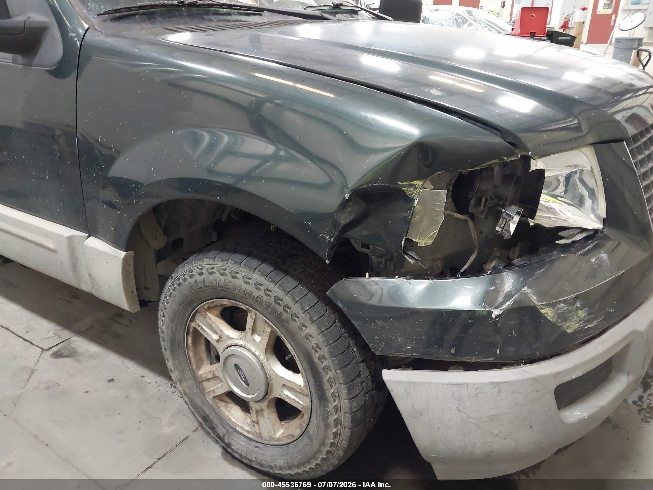 2003 Ford Expedition Xlt Green vin: 1FMPU16L43LC29483