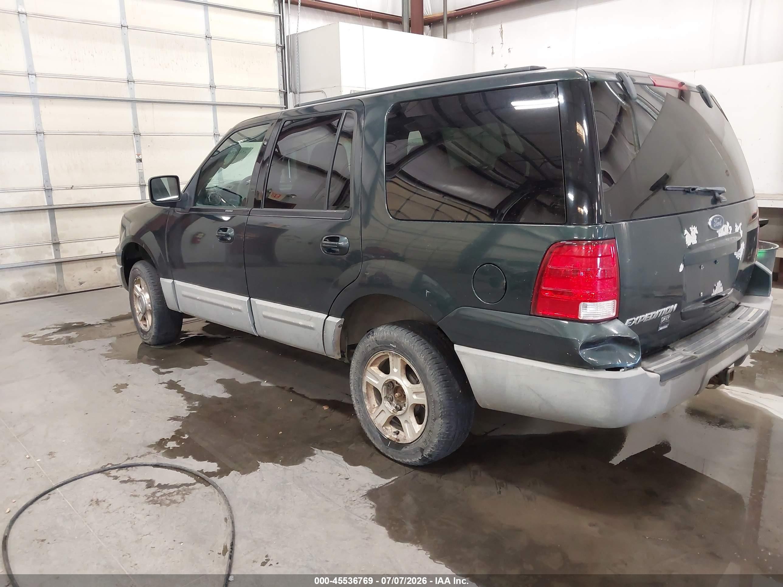 2003 Ford Expedition Xlt Green vin: 1FMPU16L43LC29483