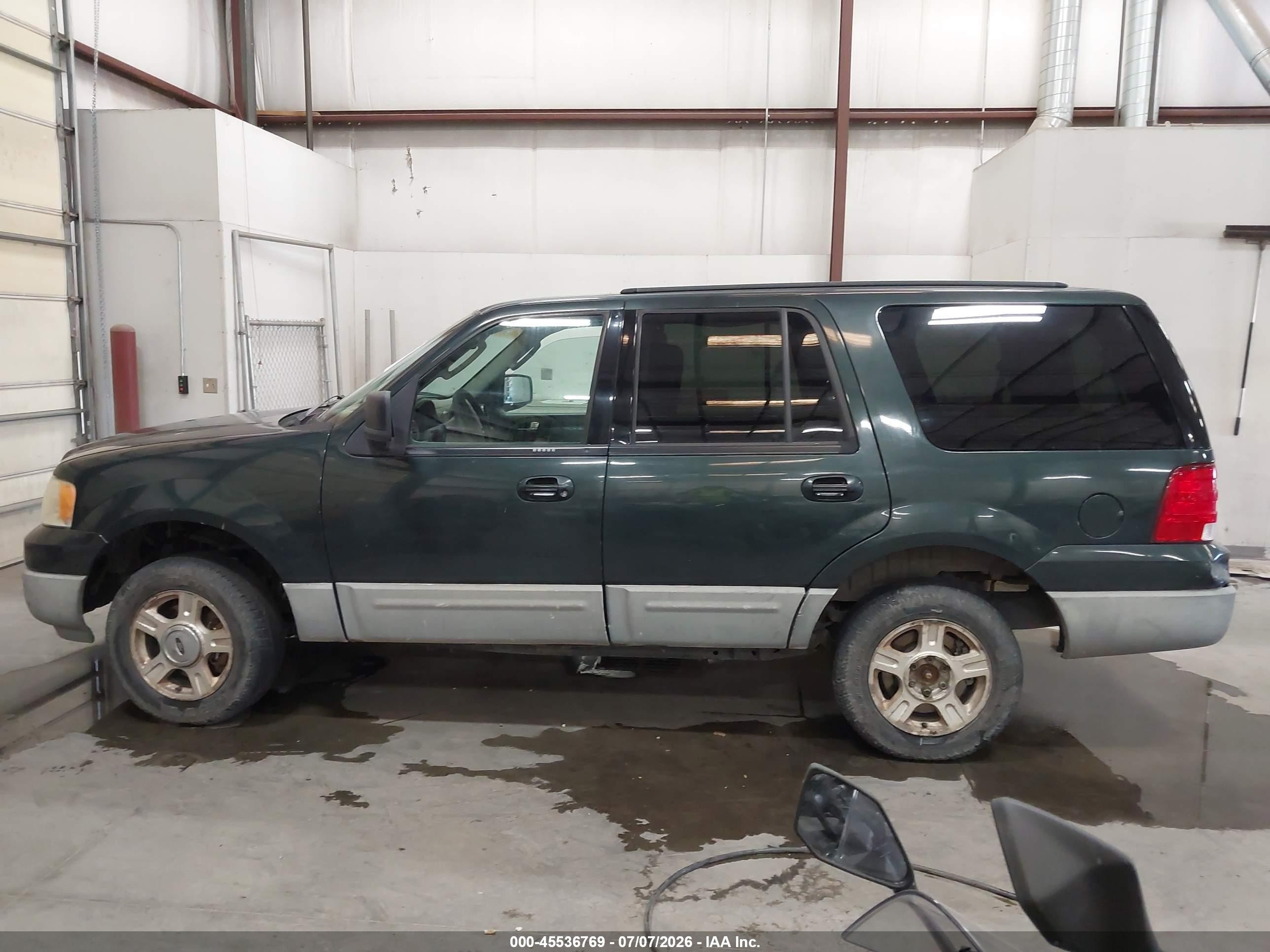 2003 Ford Expedition Xlt Green vin: 1FMPU16L43LC29483