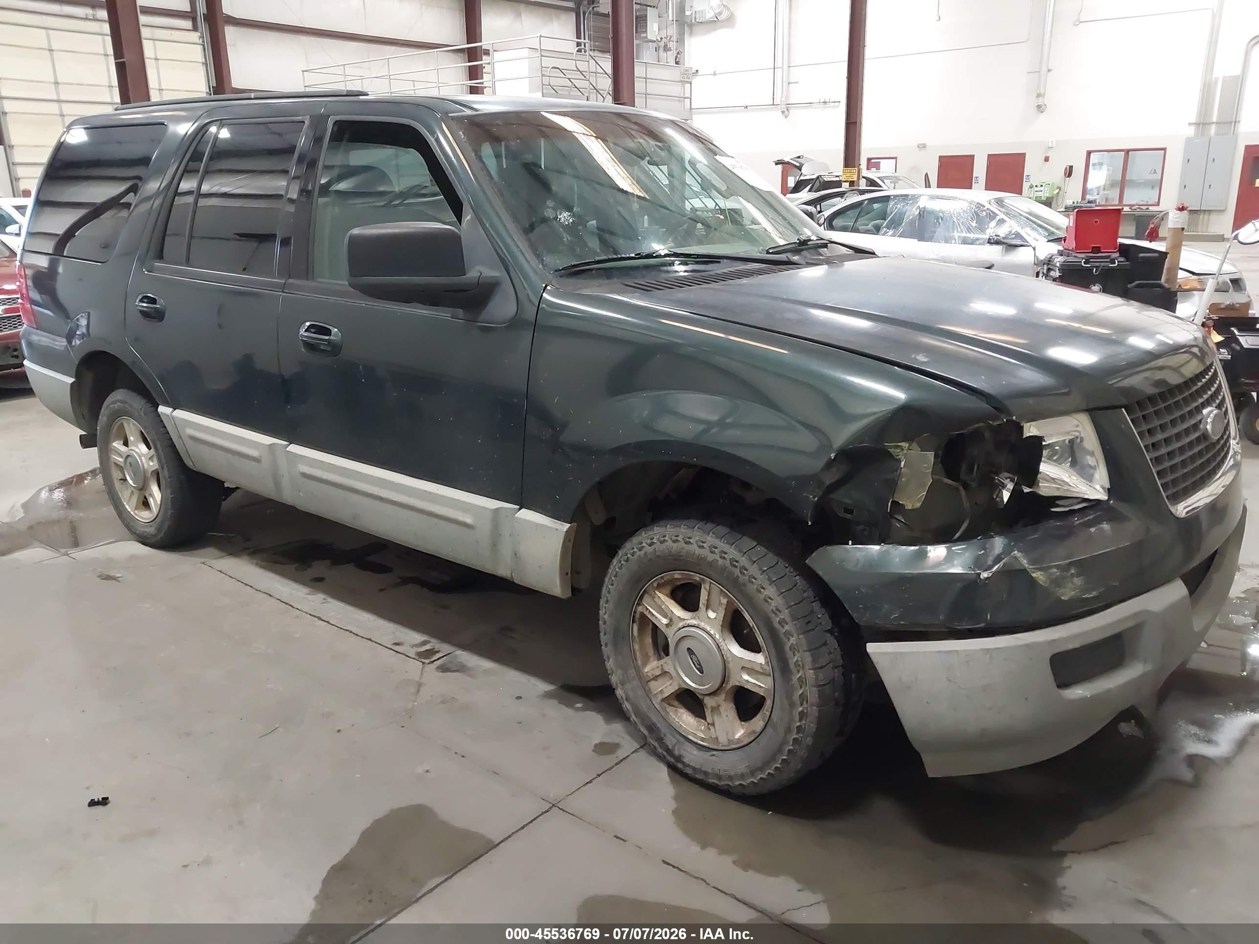 2003 Ford Expedition Xlt Green vin: 1FMPU16L43LC29483