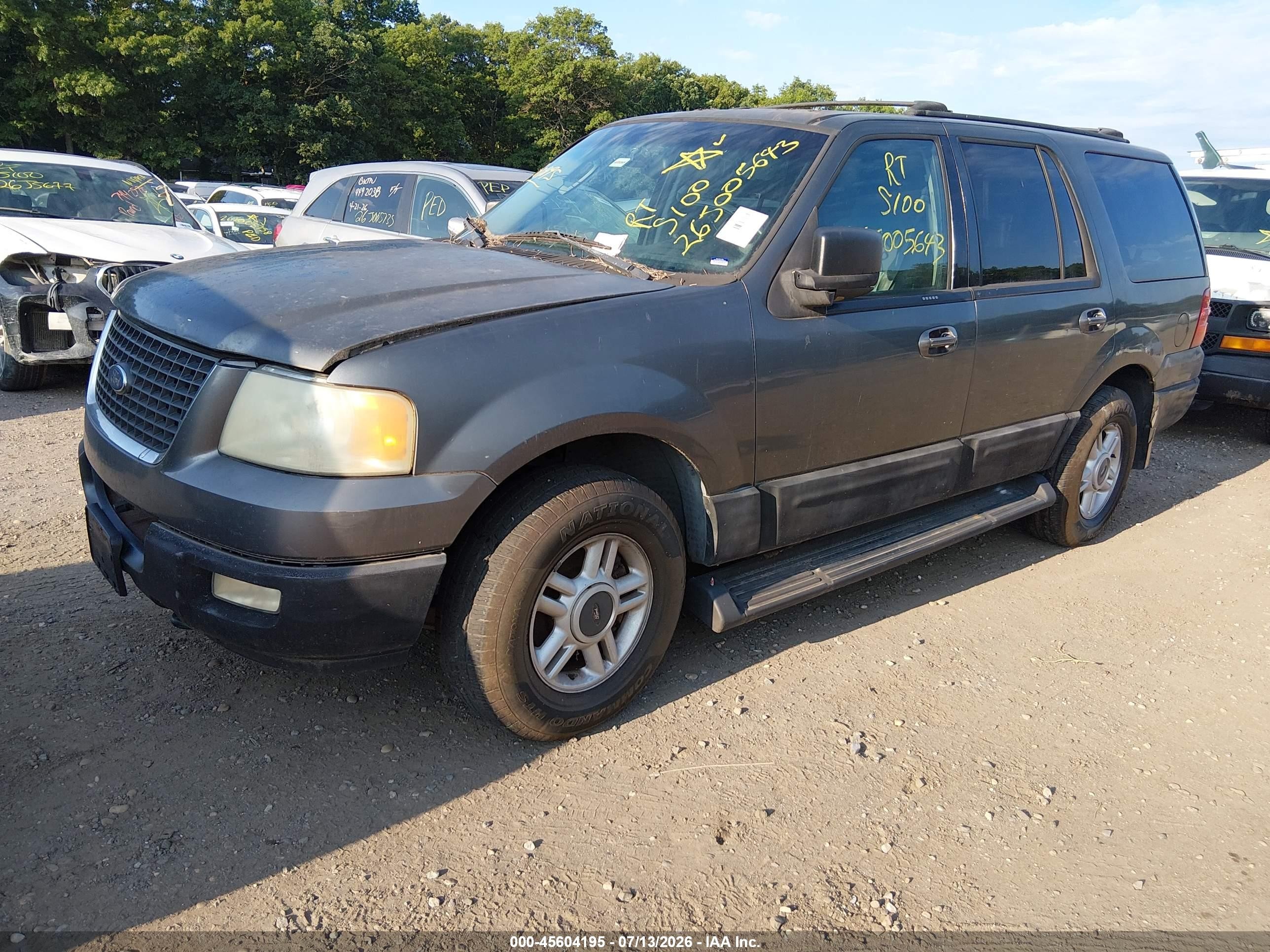 2003 Ford Expedition Xlt Green vin: 1FMPU16L53LA46867
