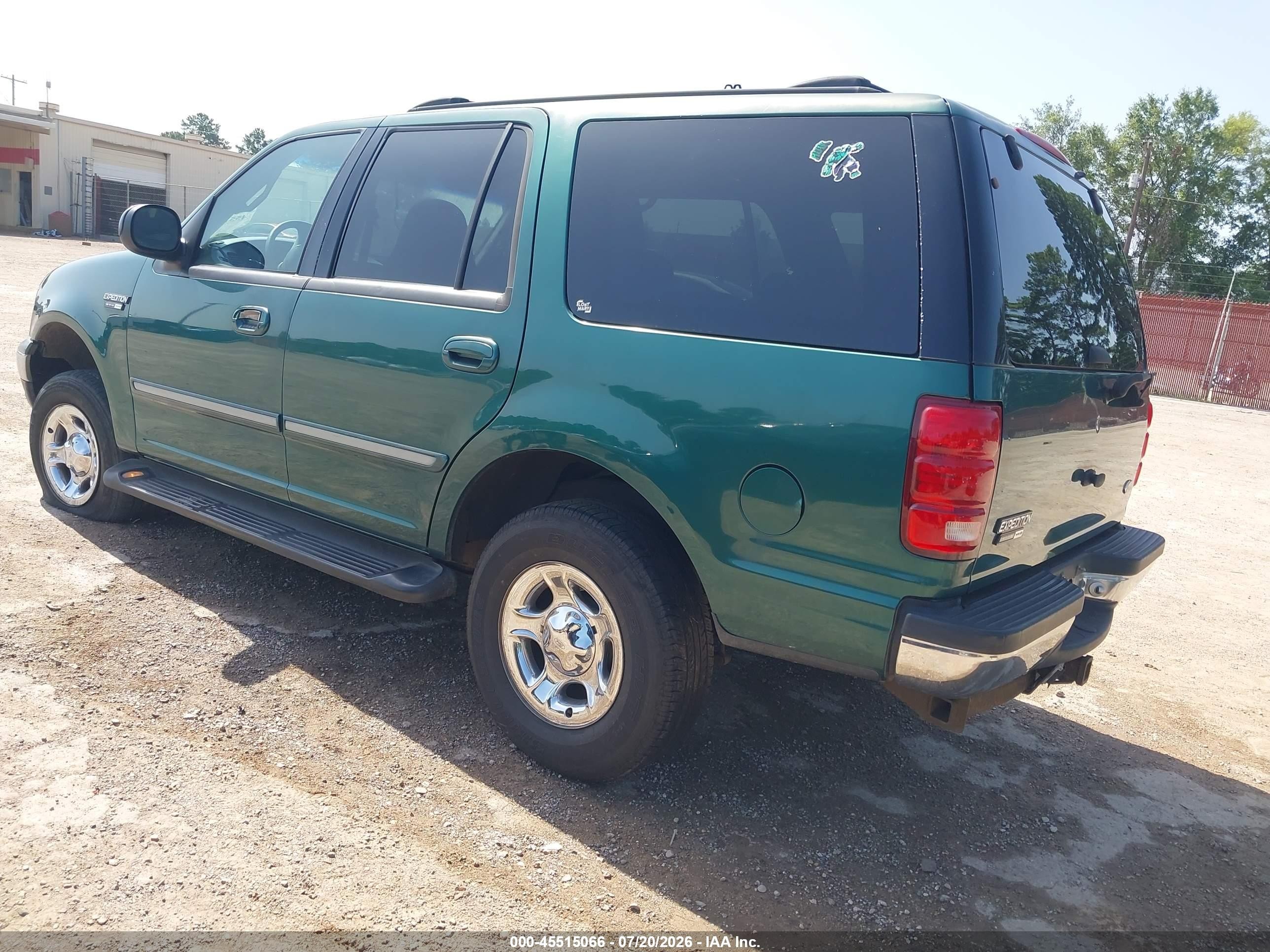 2000 Ford Expedition Xlt Green vin: 1FMPU16L8YLC36542