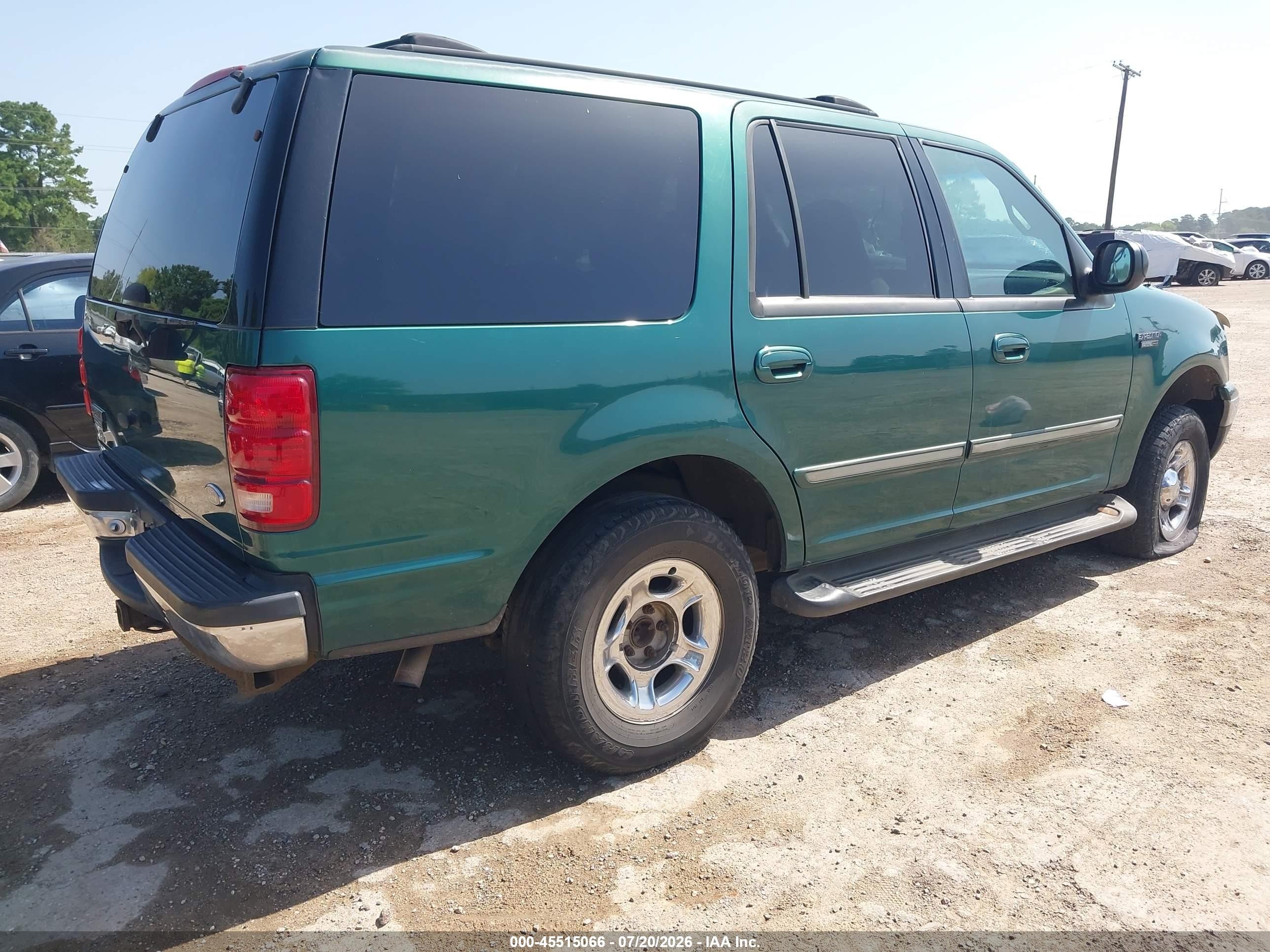 2000 Ford Expedition Xlt Green vin: 1FMPU16L8YLC36542