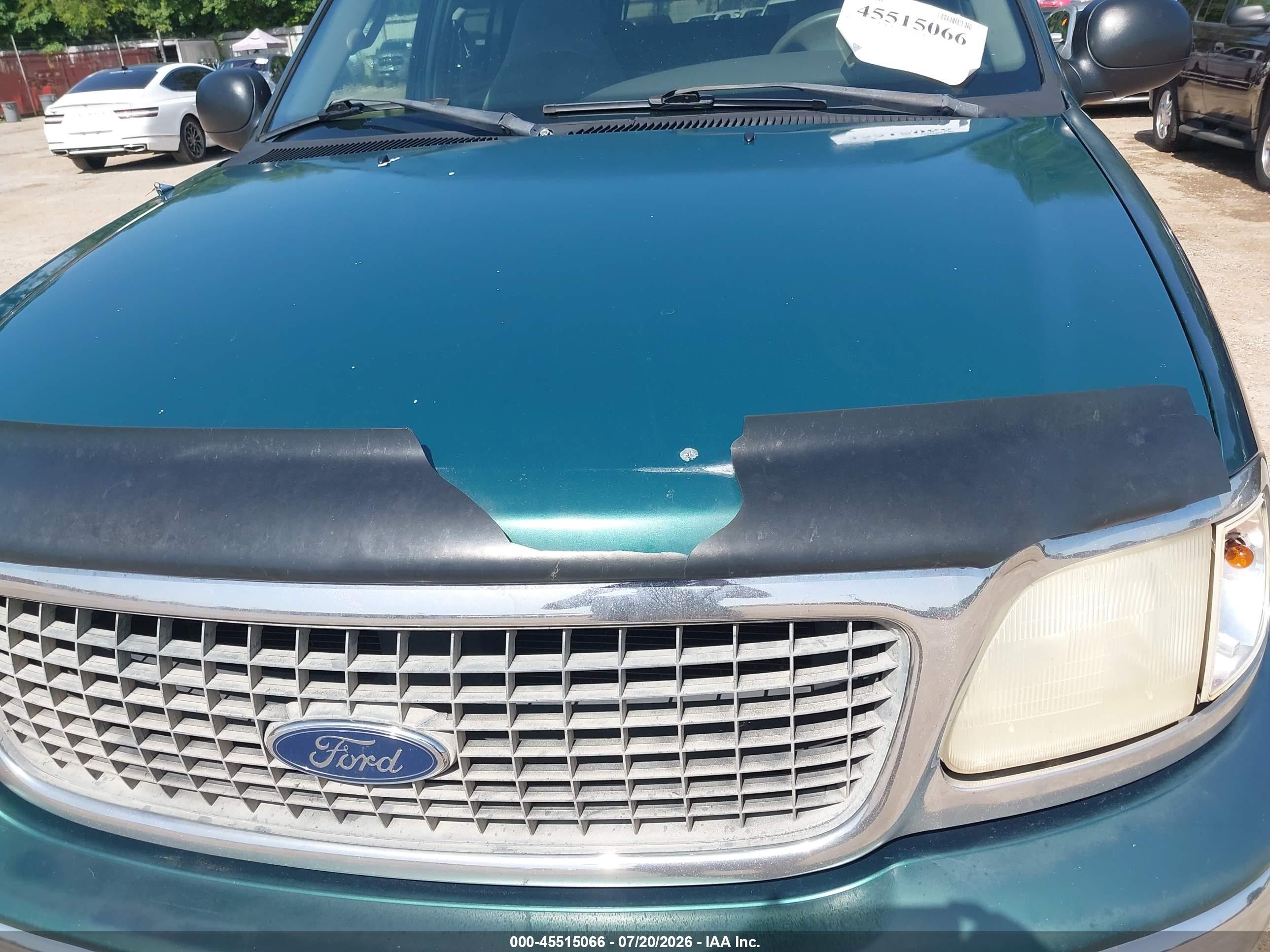 2000 Ford Expedition Xlt Green vin: 1FMPU16L8YLC36542