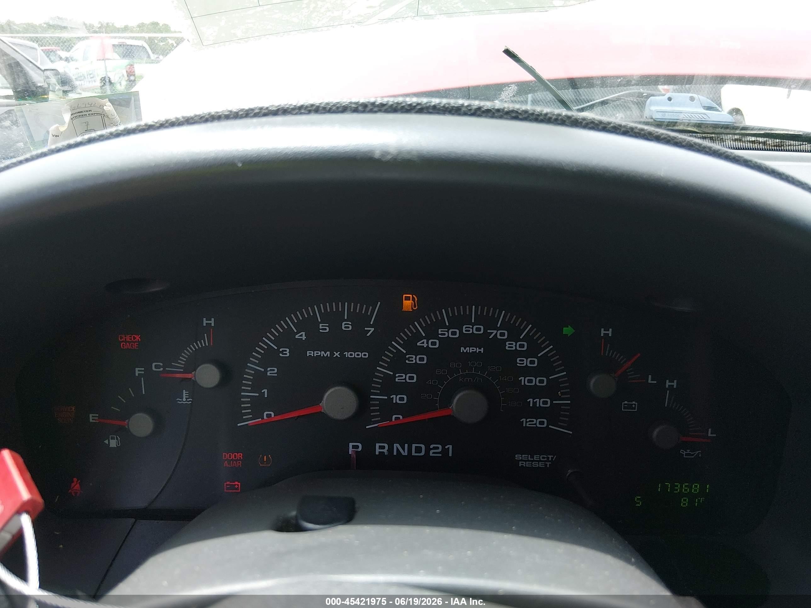 2004 Ford Expedition Nbx/xlt Red vin: 1FMPU16L94LA75743