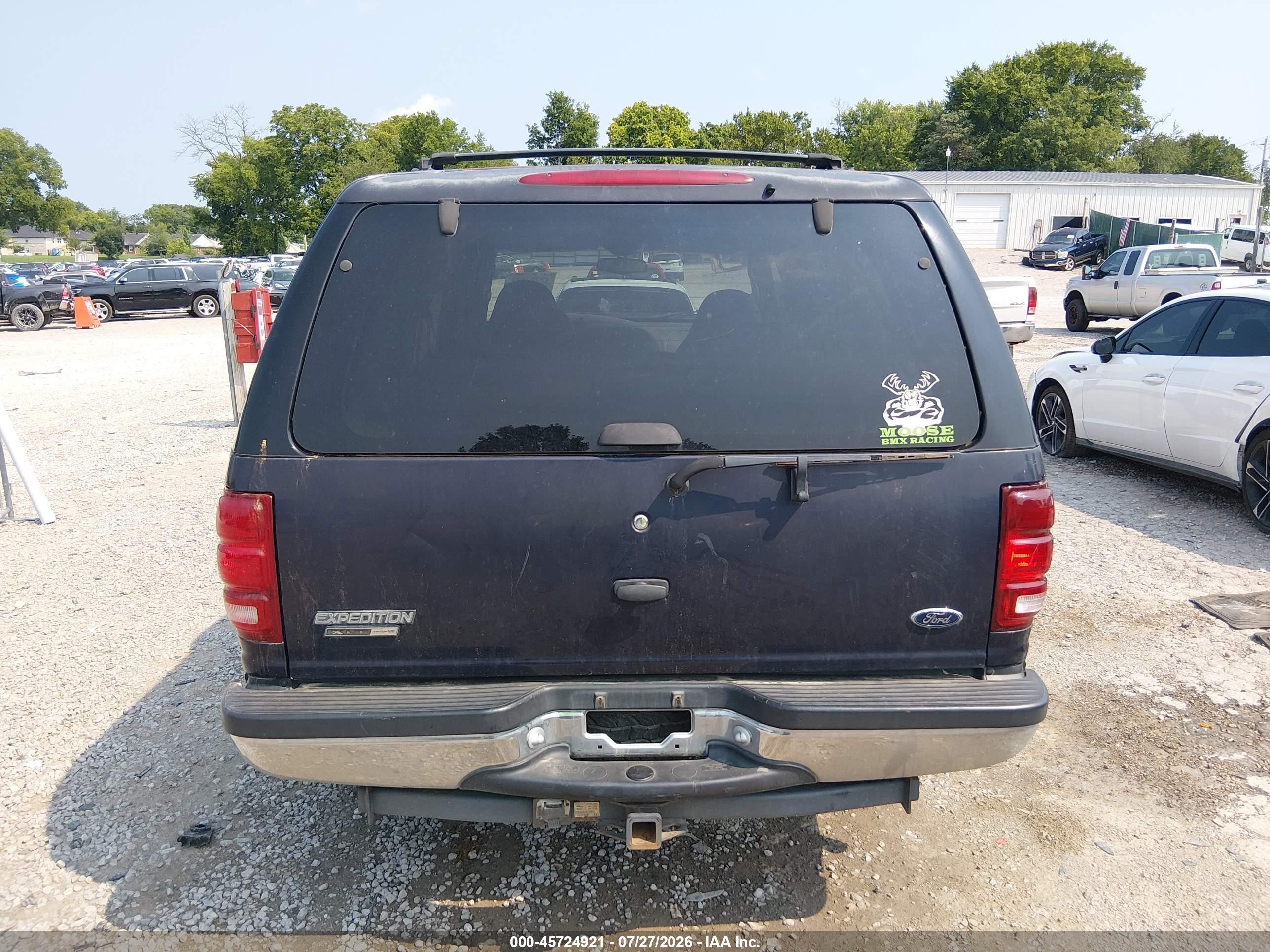 2000 Ford Expedition Xlt Blue vin: 1FMPU16L9YLC21614
