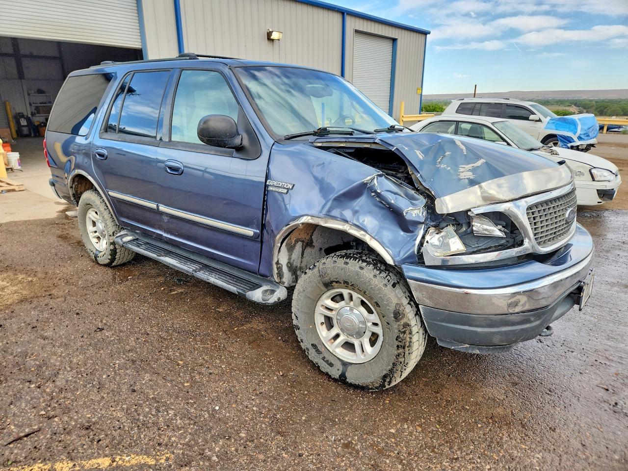 2002 Ford Expedition Xlt Blue vin: 1FMPU16LX2LA09747