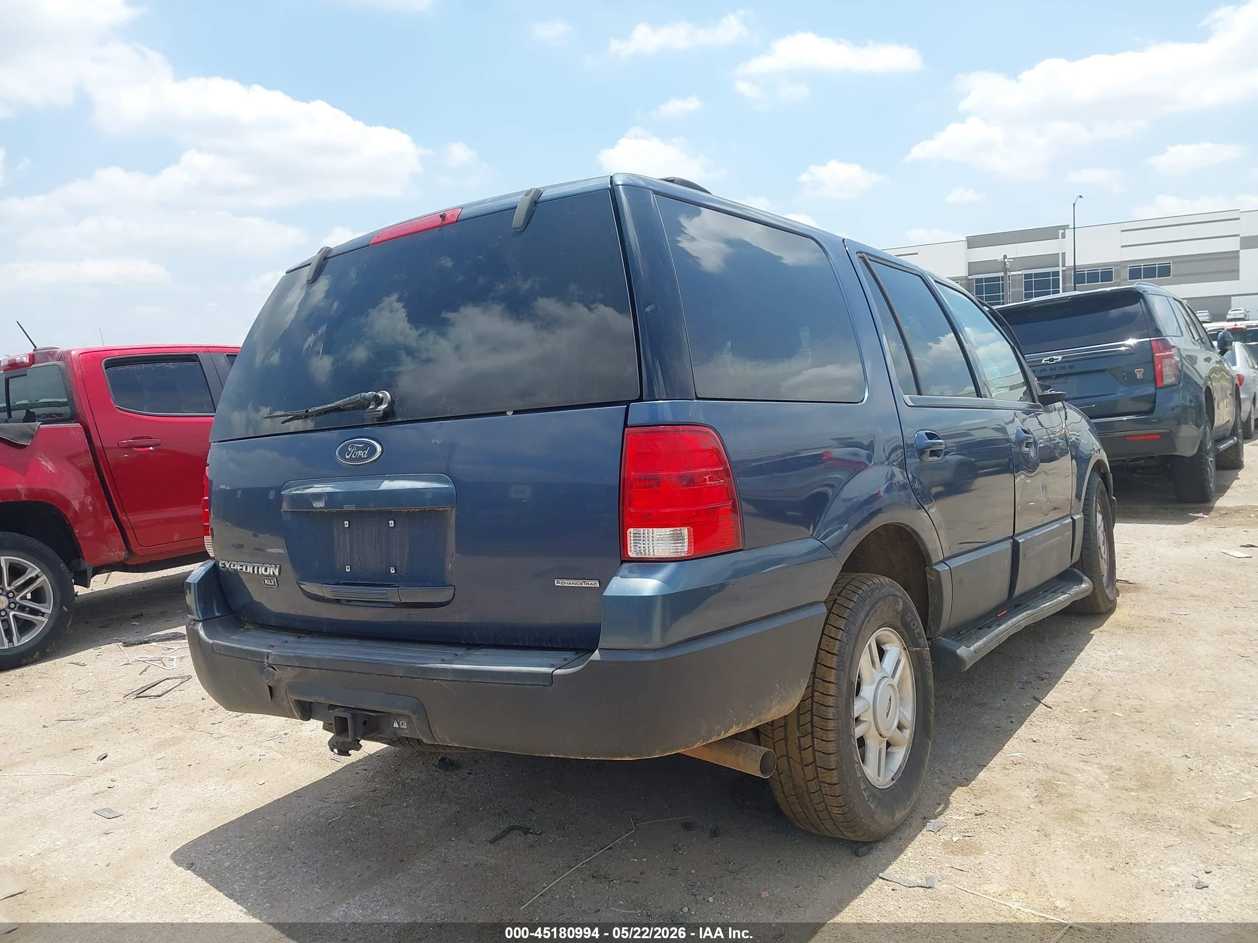 2004 Ford Expedition Nbx/xlt Синий vin: 1FMPU16LX4LB19412