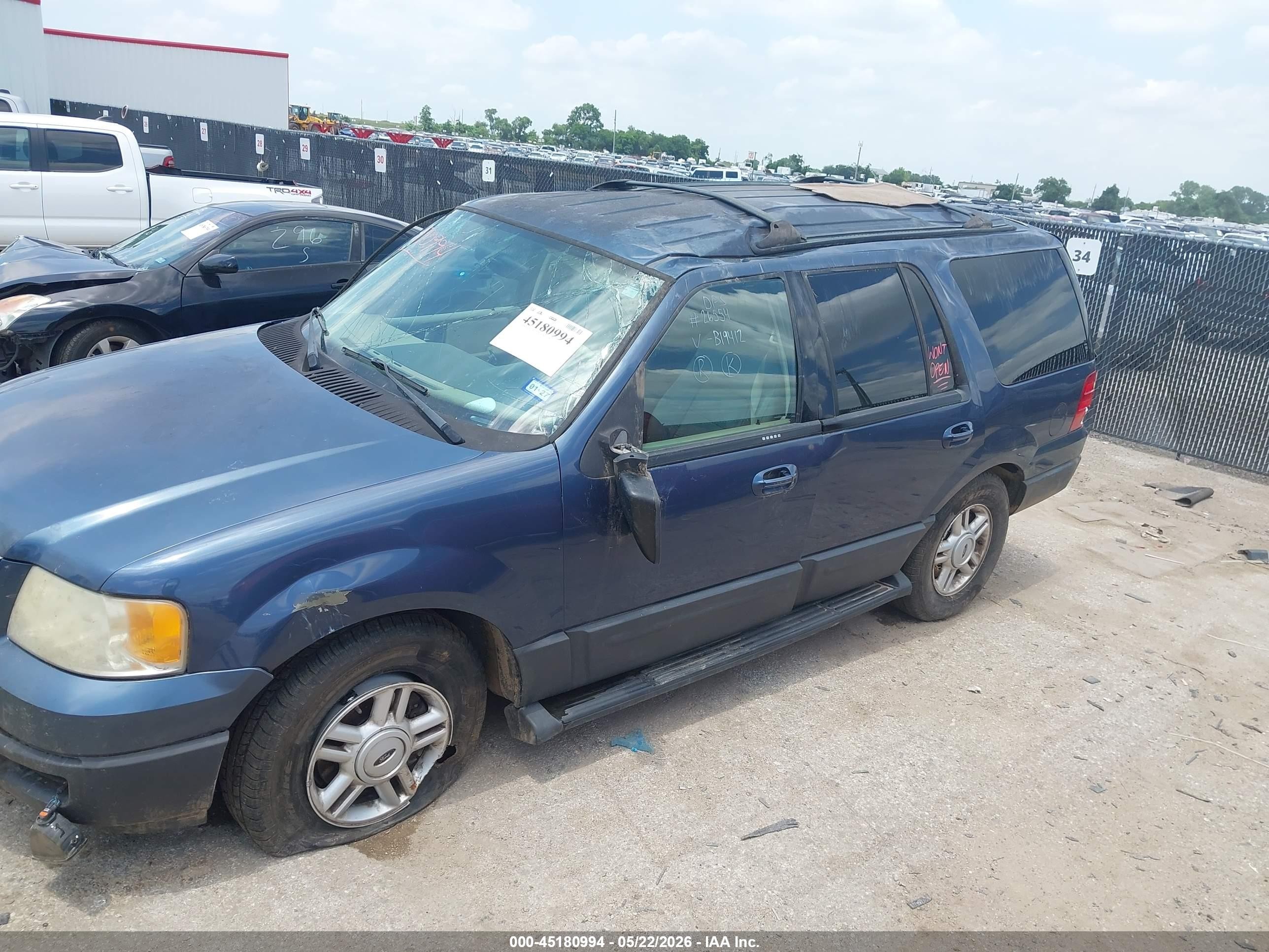 2004 Ford Expedition Nbx/xlt Синий vin: 1FMPU16LX4LB19412