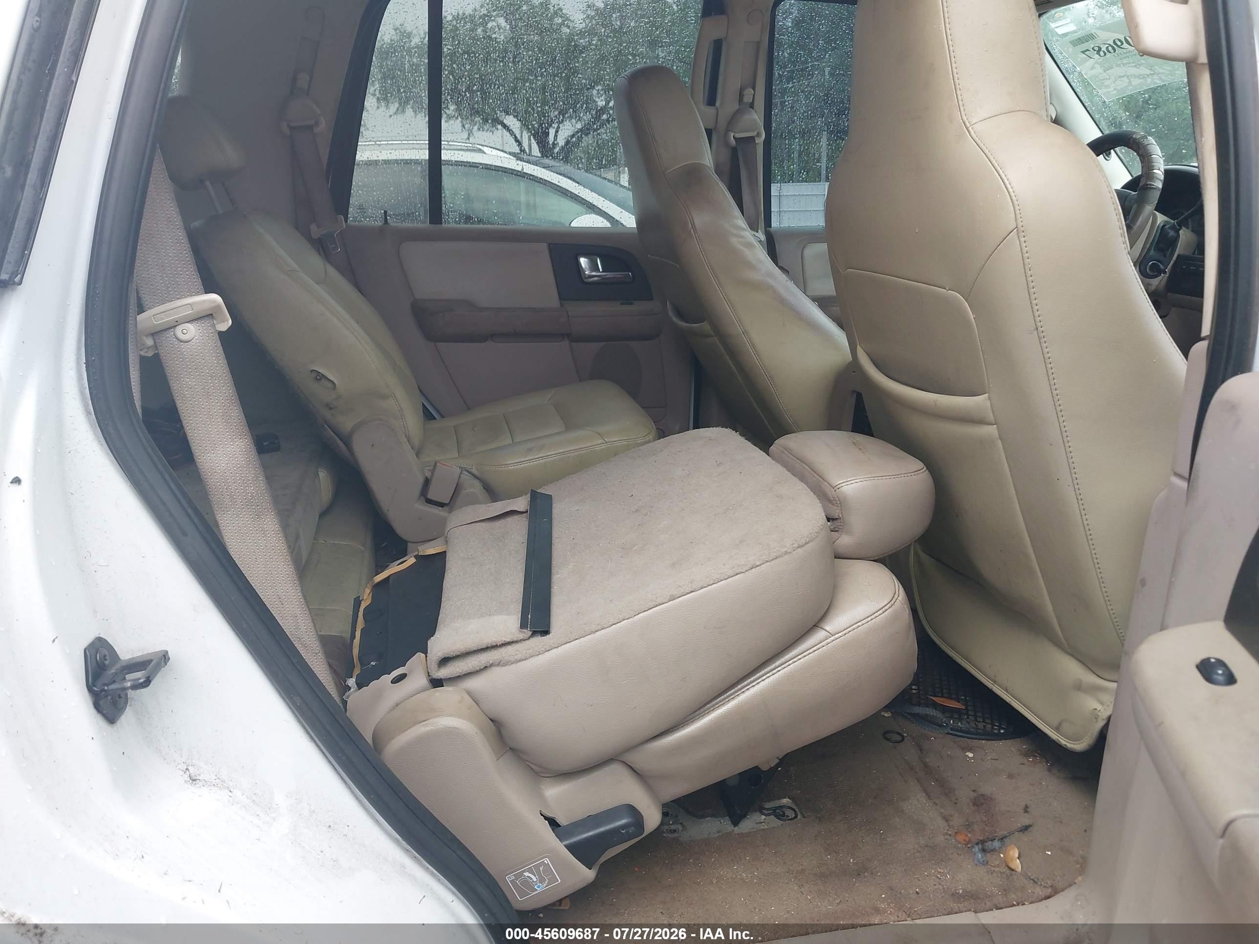 2005 Ford Expedition Eddie Bauer/king Ranch White vin: 1FMPU17505LA31471