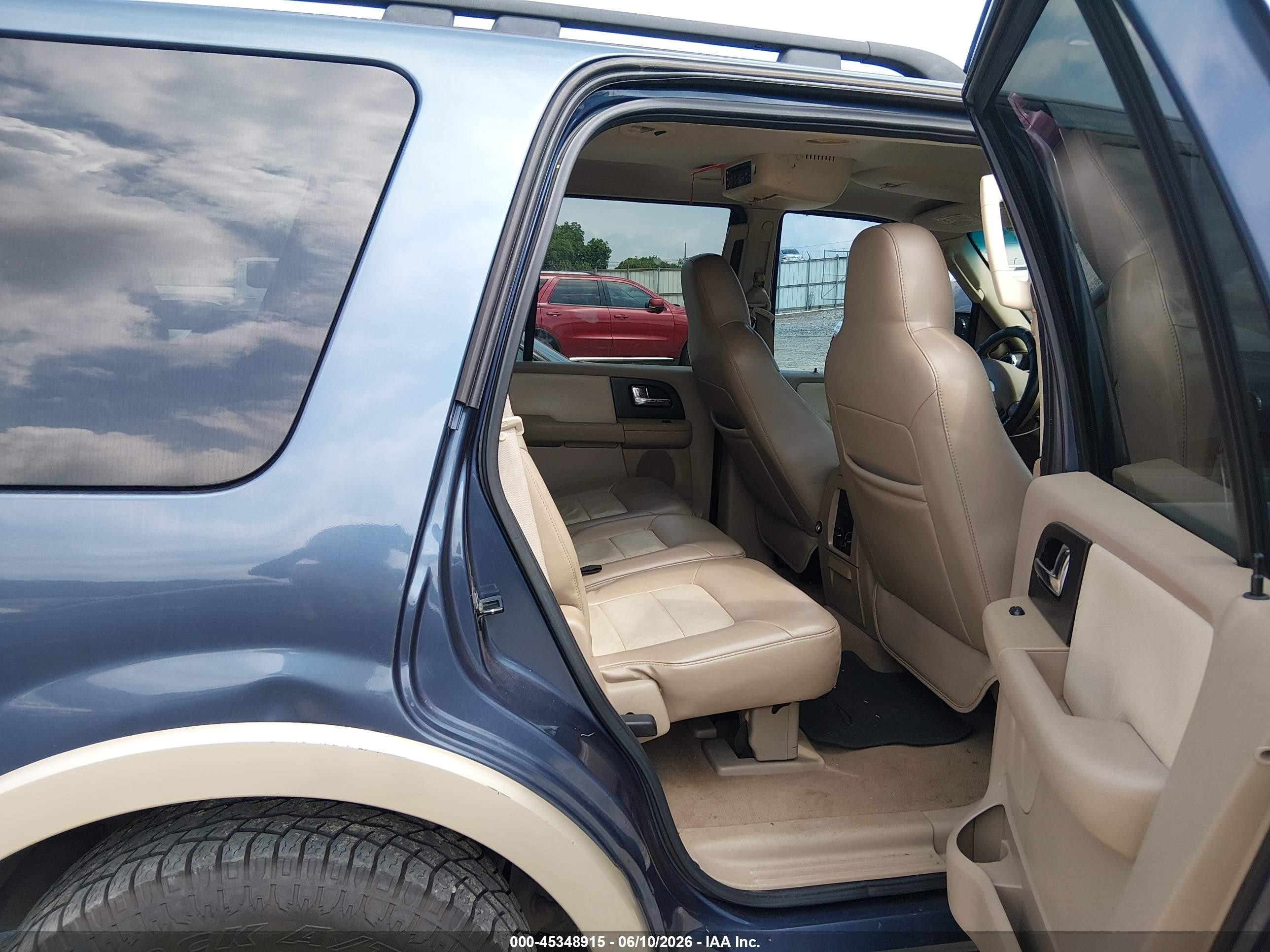 2006 Ford Expedition Eddie Bauer/king Ranch Blue vin: 1FMPU17516LA30590