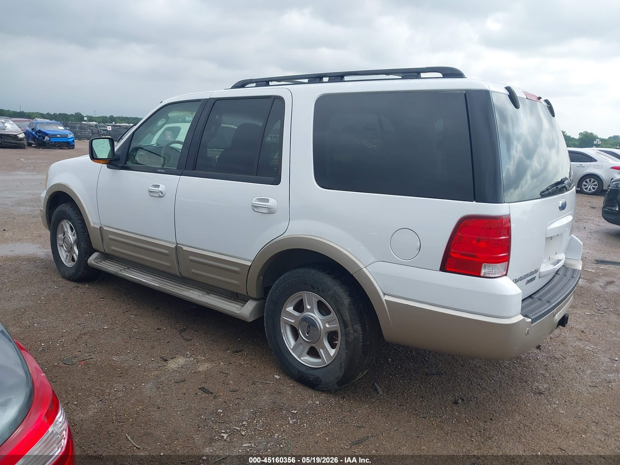 2006 Ford Expedition Eddie Bauer/king Ranch White vin: 1FMPU17526LA37970