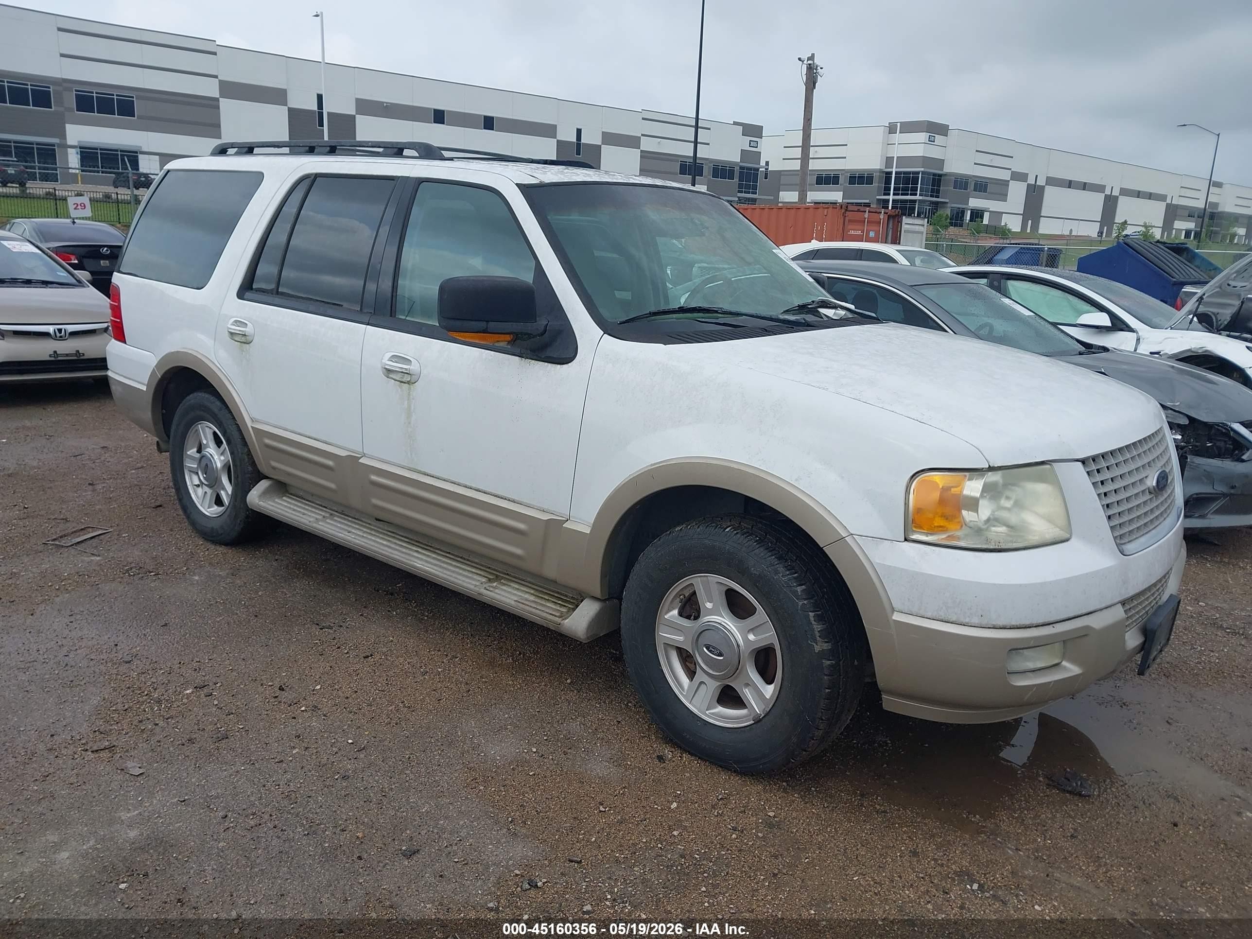 2006 Ford Expedition Eddie Bauer/king Ranch White vin: 1FMPU17526LA37970