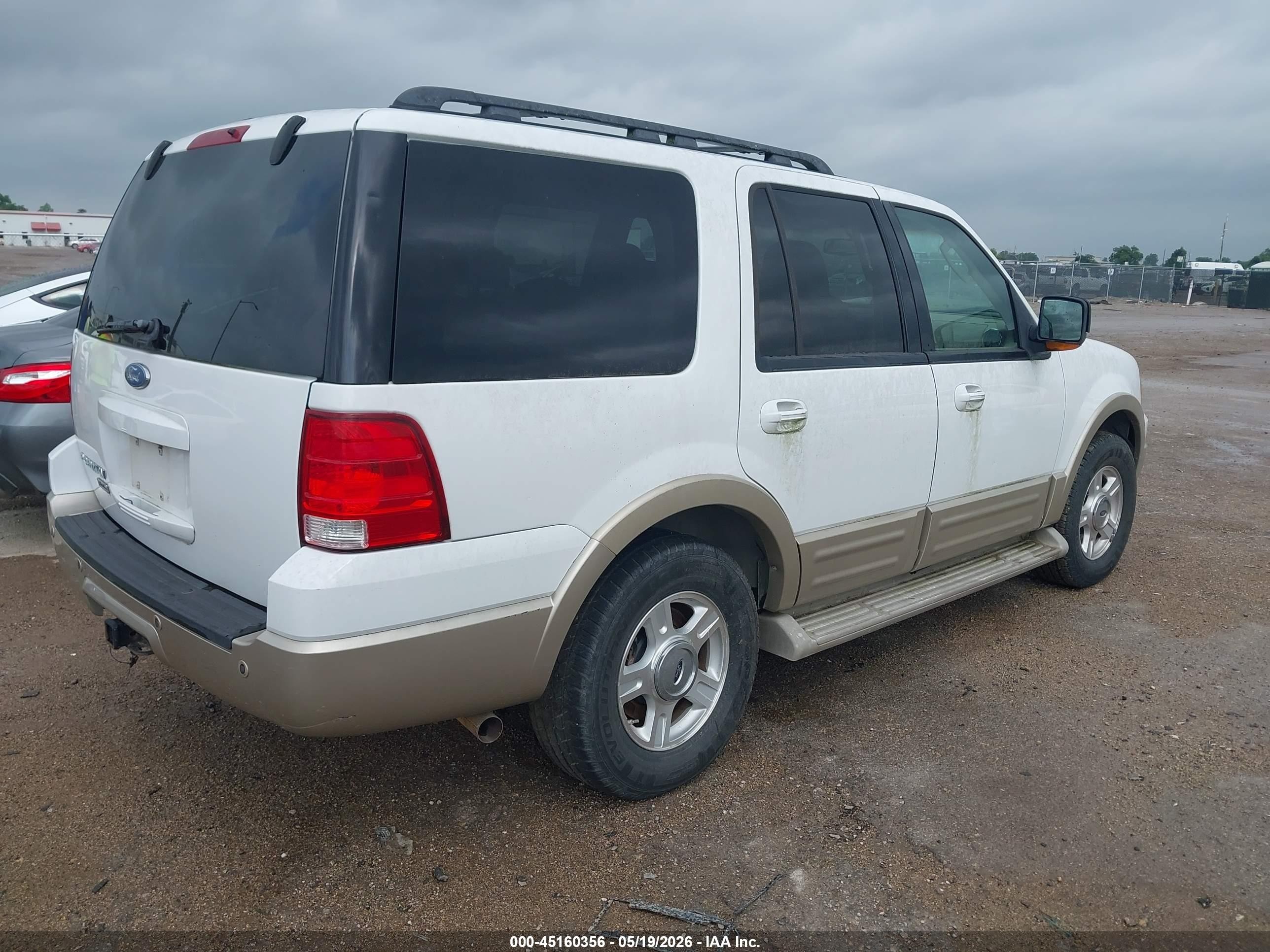 2006 Ford Expedition Eddie Bauer/king Ranch White vin: 1FMPU17526LA37970